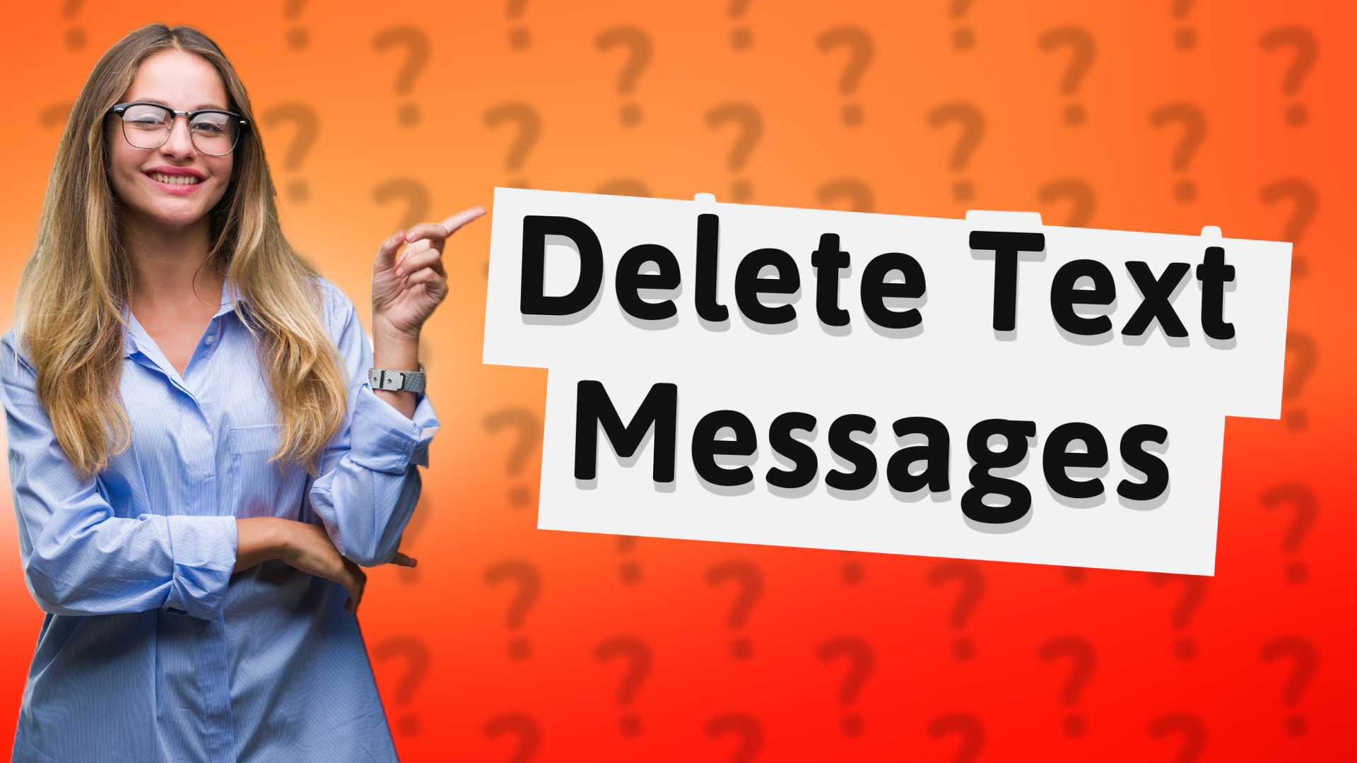 Delete Text Messages
