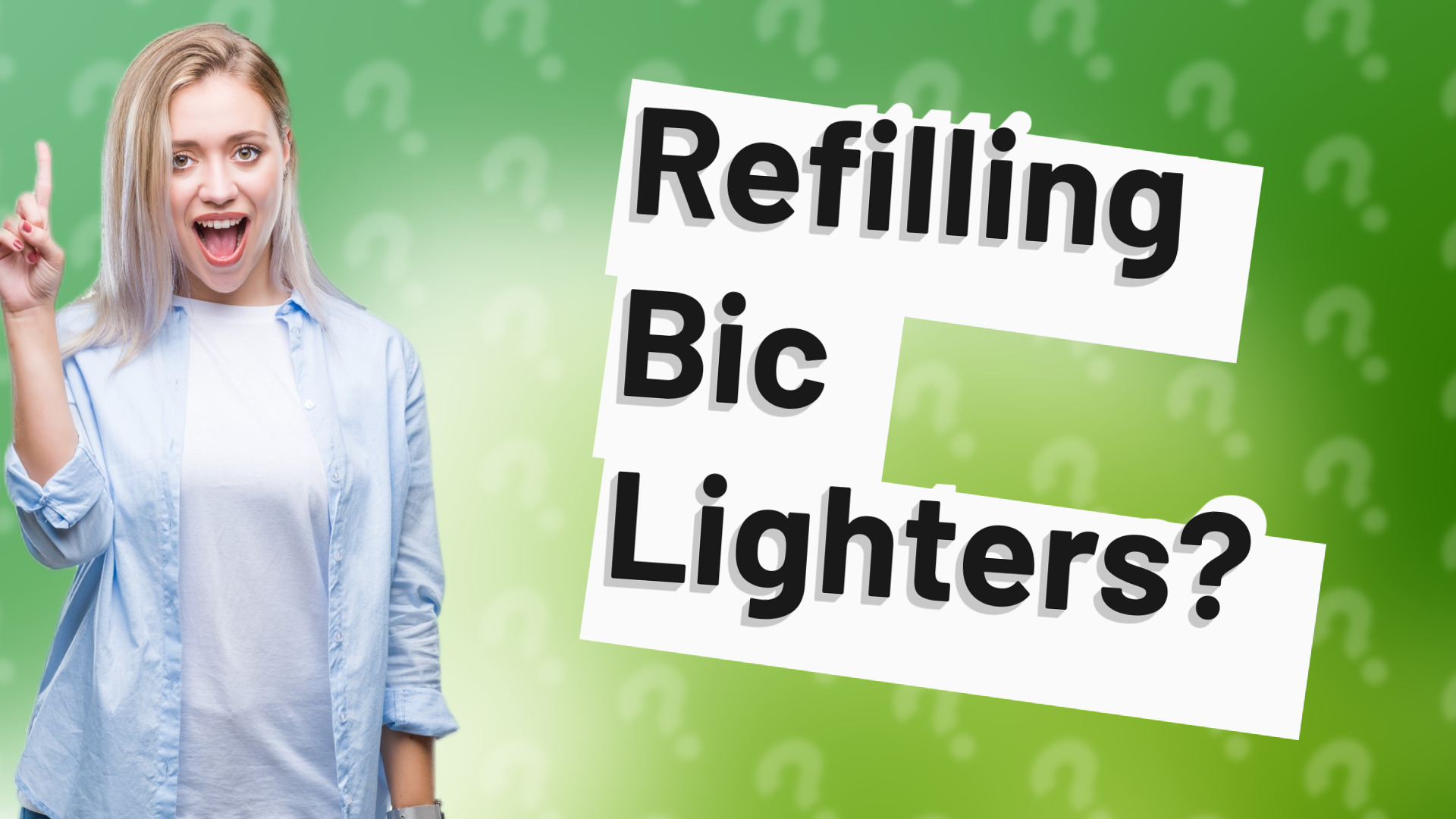 Refilling Bic Lighters?