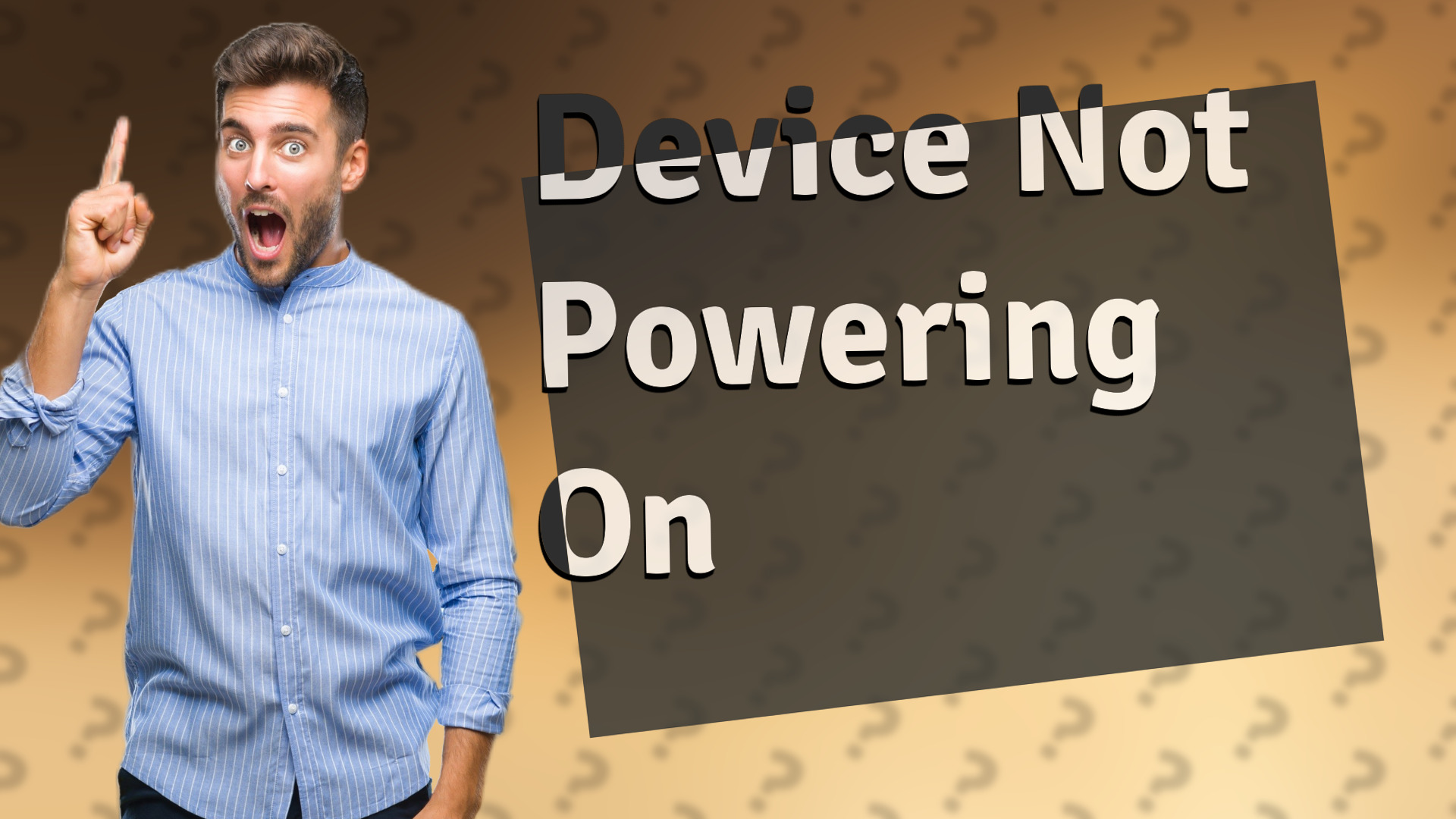 Device Not Powering On