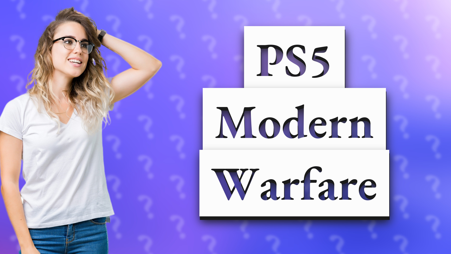 PS5 Modern Warfare