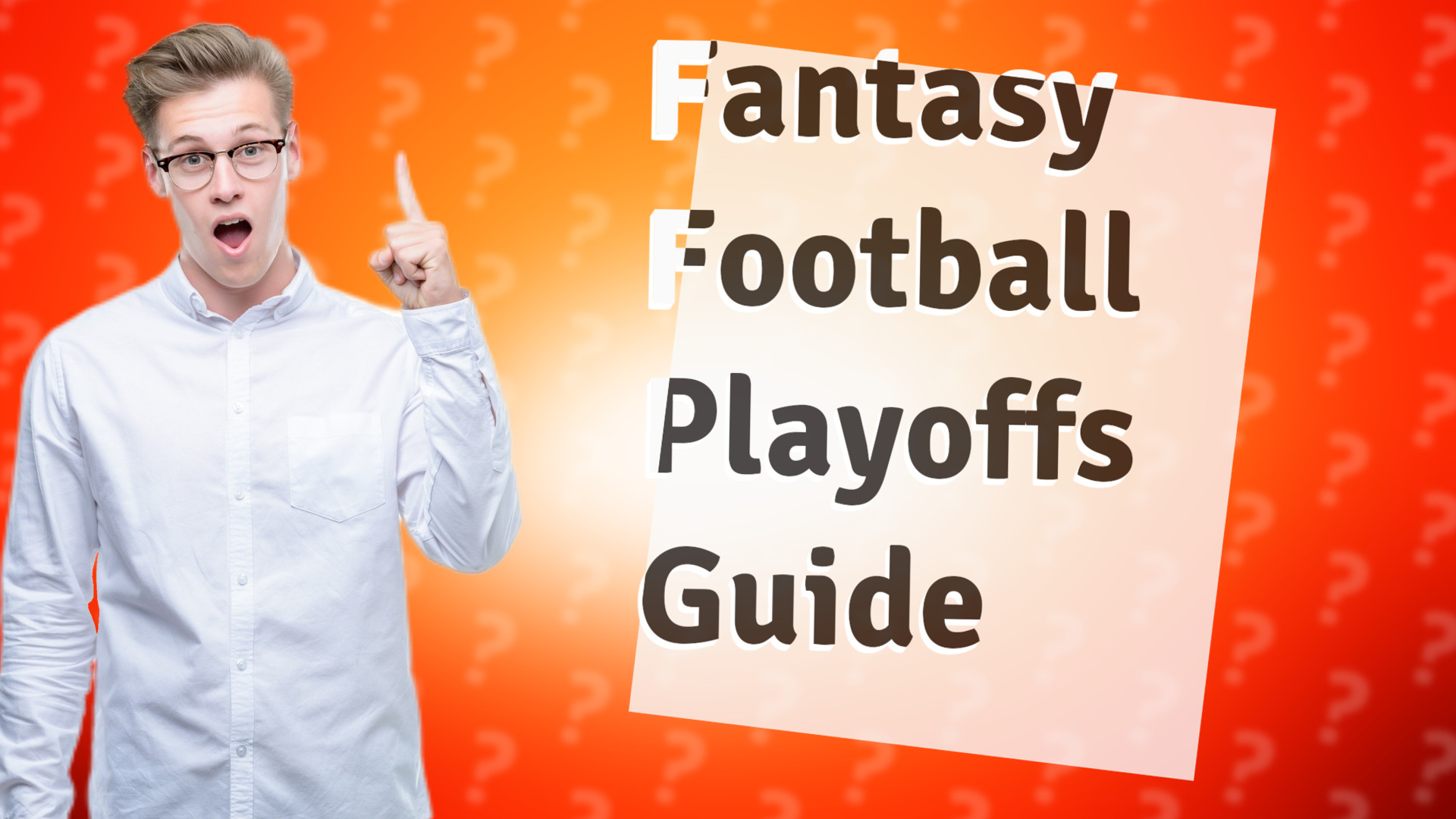Fantasy Football Playoffs Guide