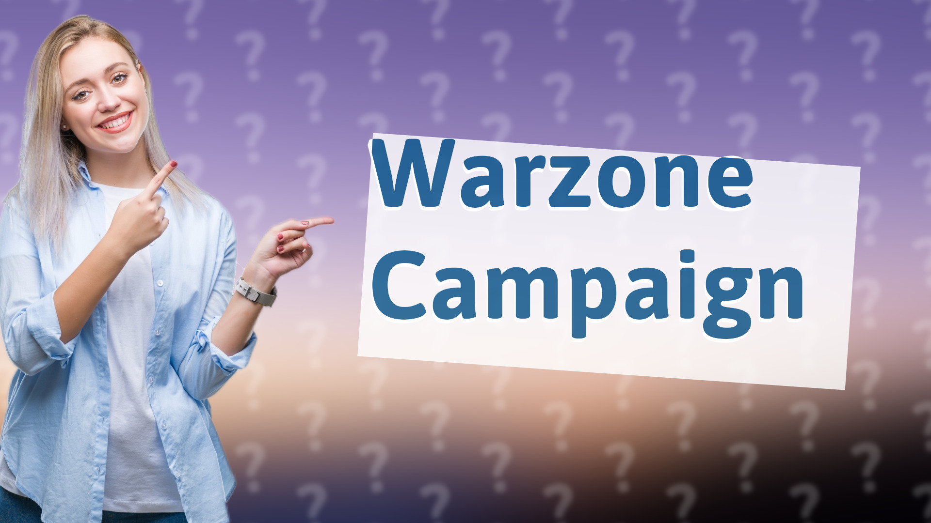Warzone Campaign
