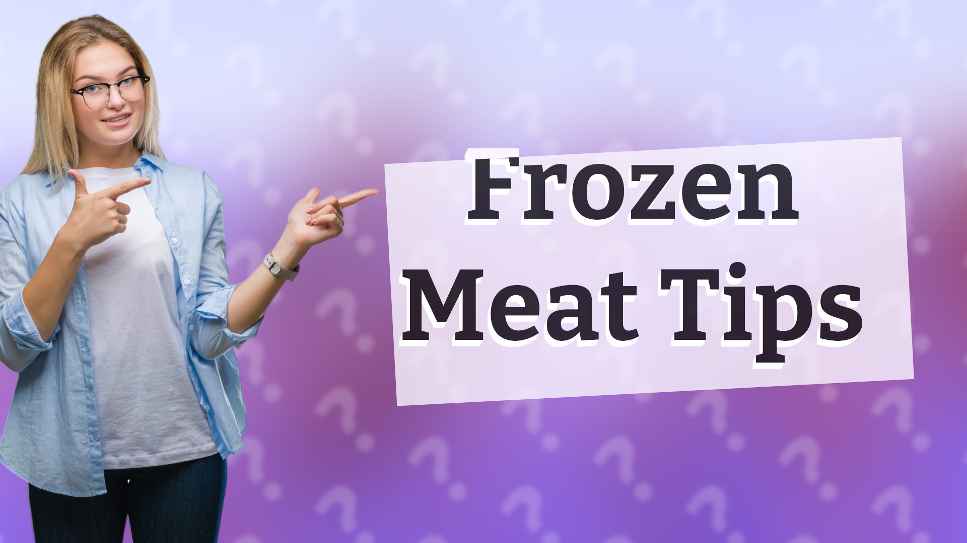 Frozen Meat Tips