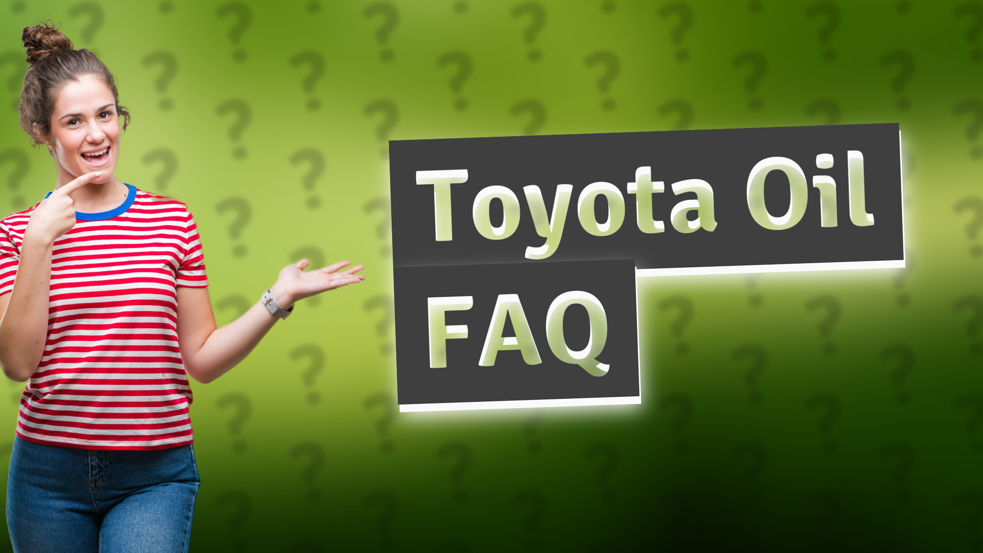 Toyota Oil FAQ