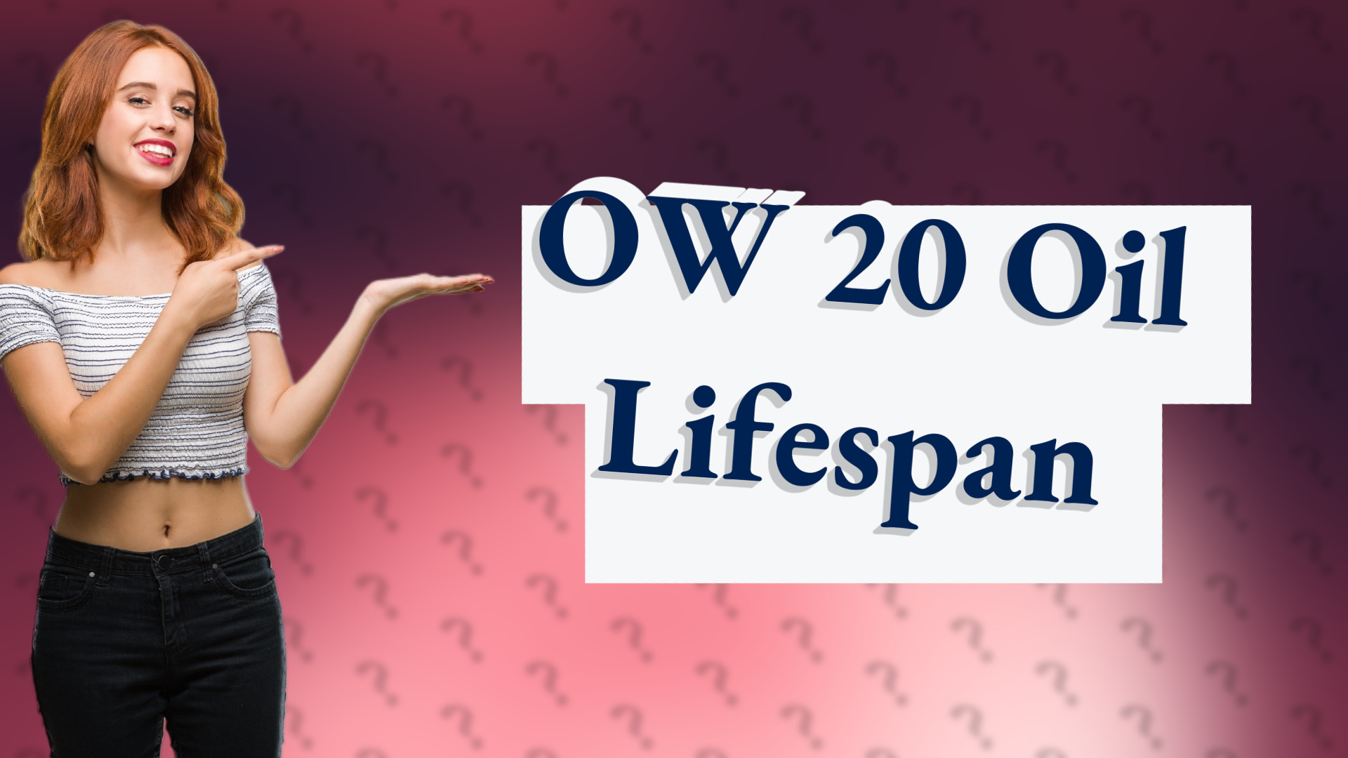OW 20 Oil Lifespan