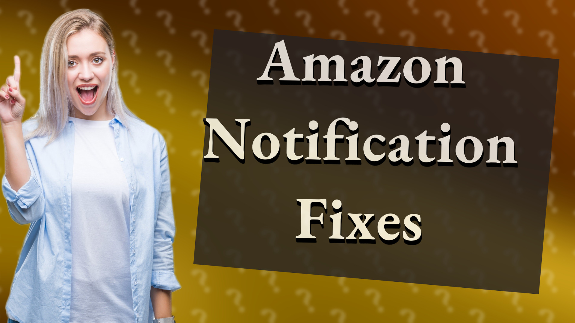 Amazon Notification Fixes