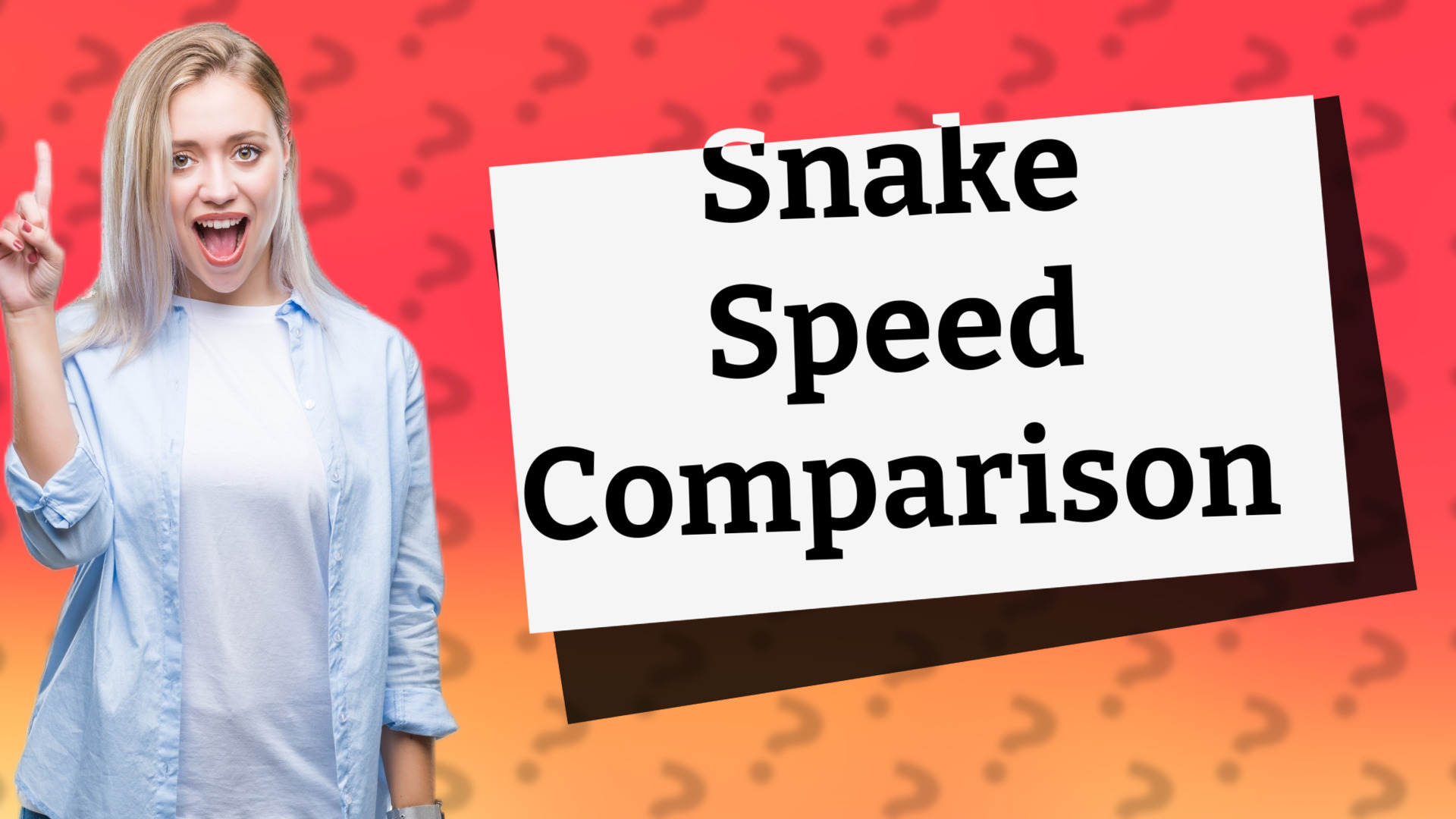 Snake Speed Comparison