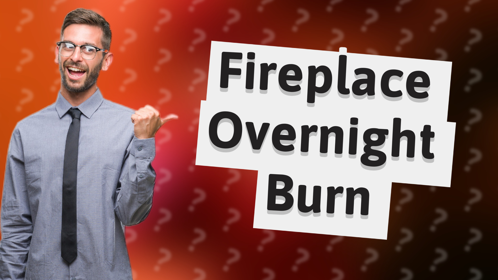 Fireplace Overnight Burn