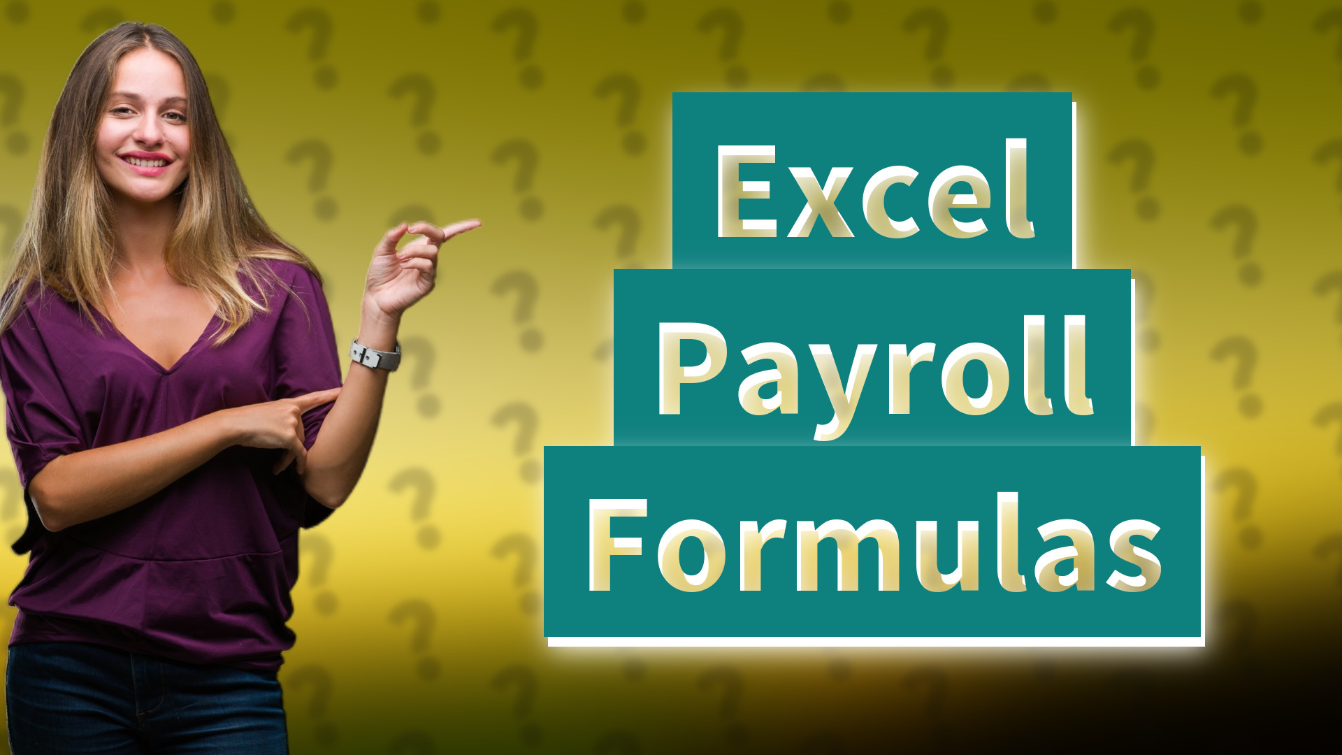 Excel Payroll Formulas