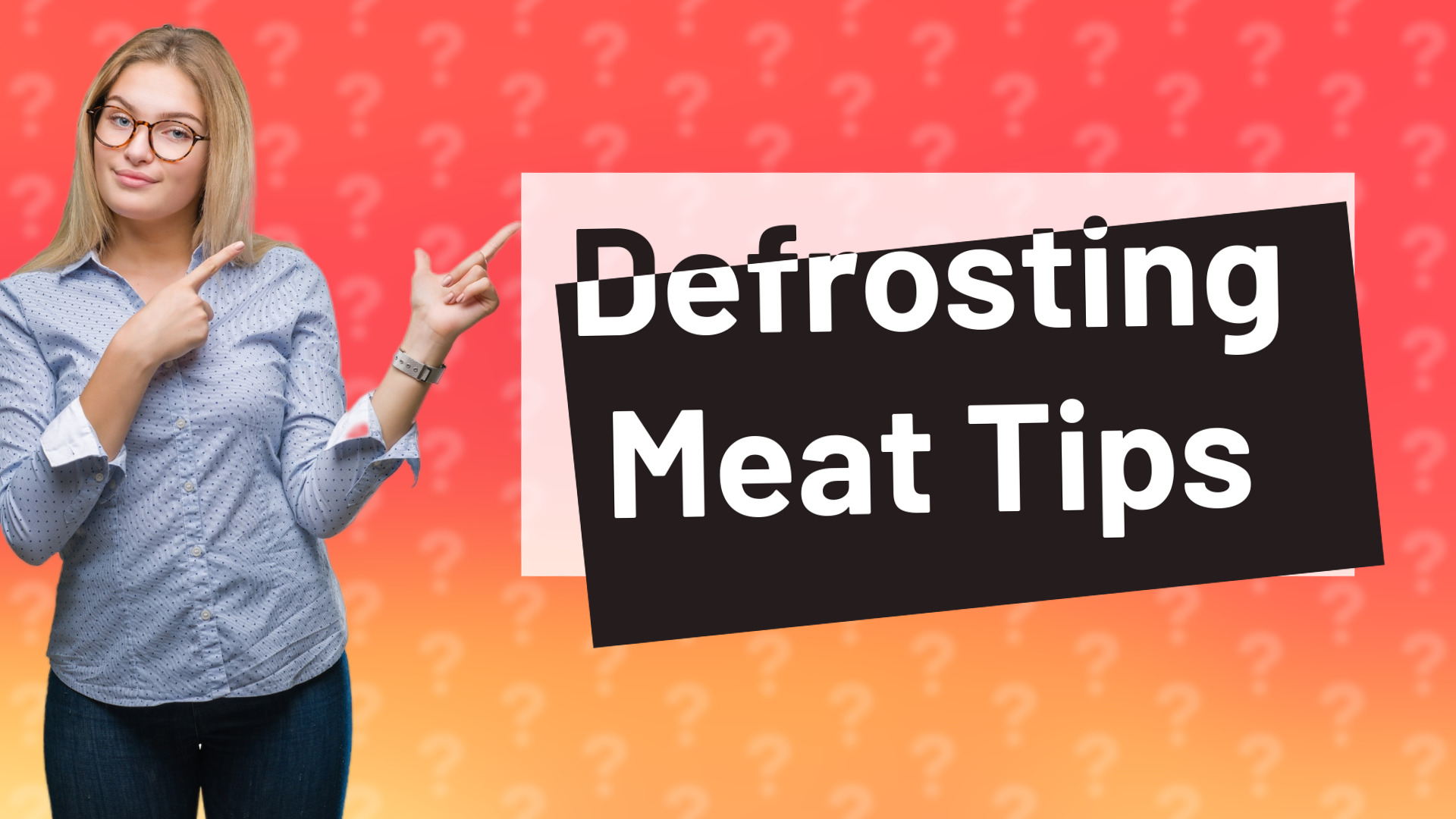 Defrosting Meat Tips