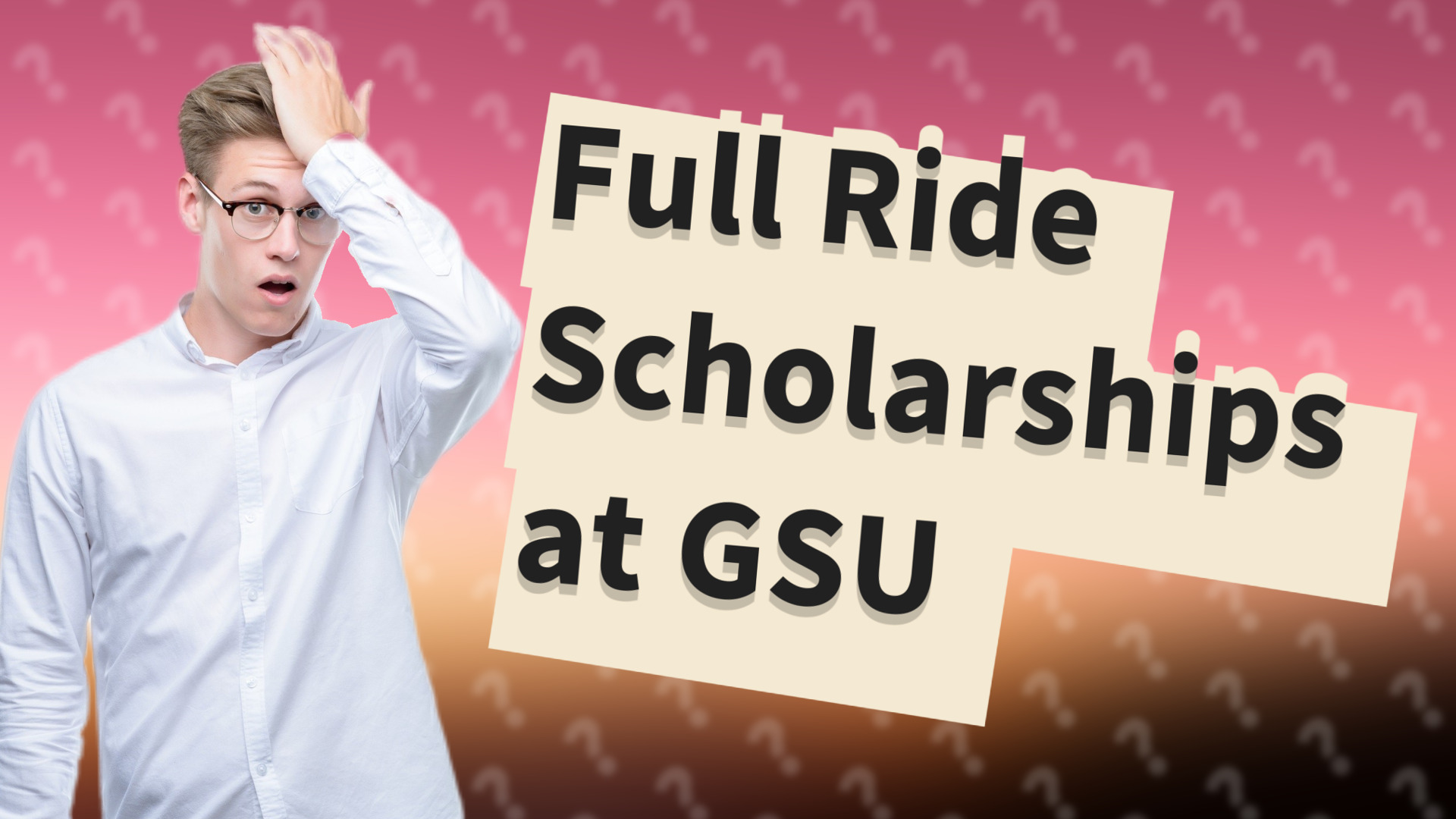 Full Ride Scholarships at GSU