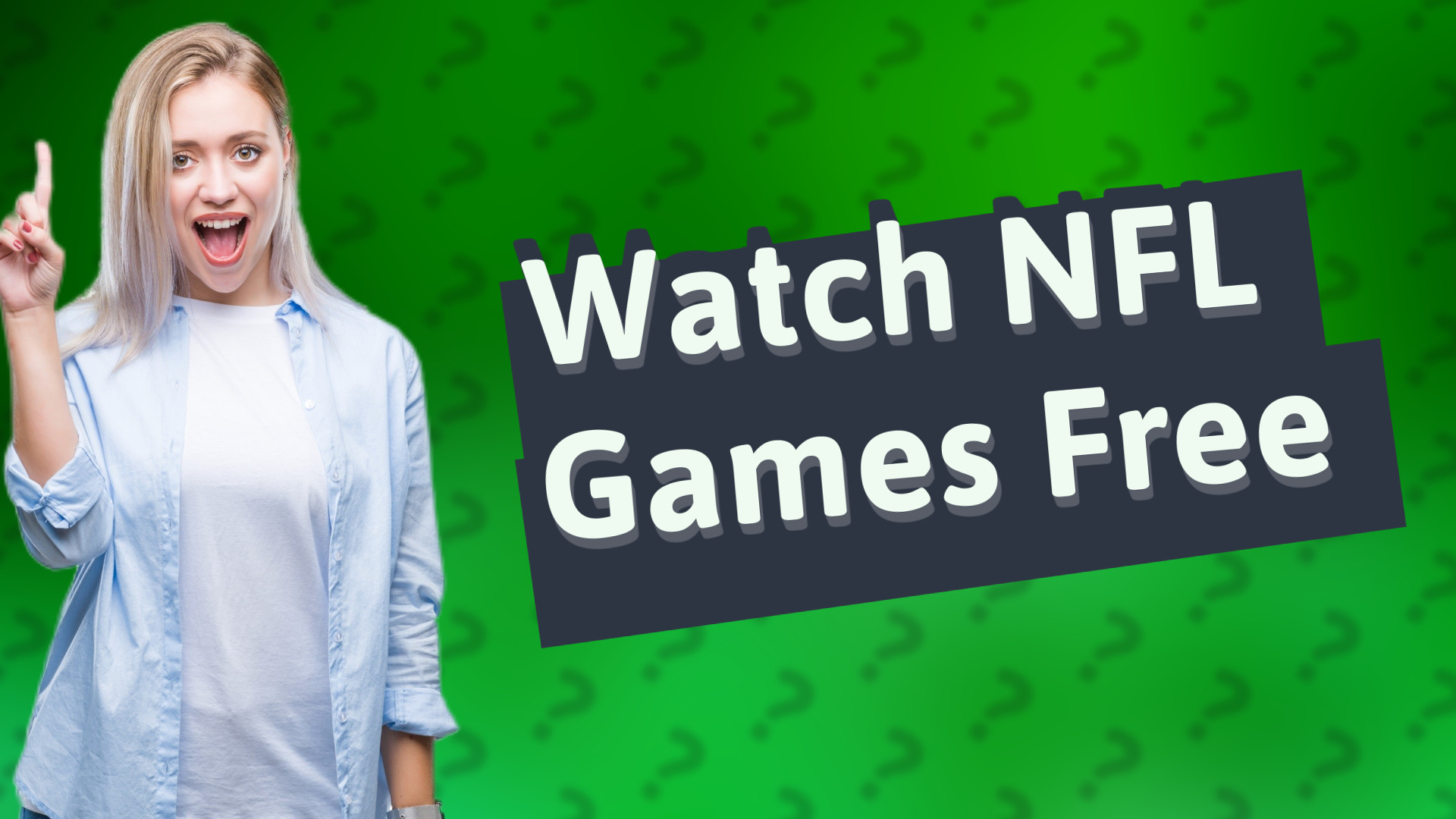 Watch NFL Games Free