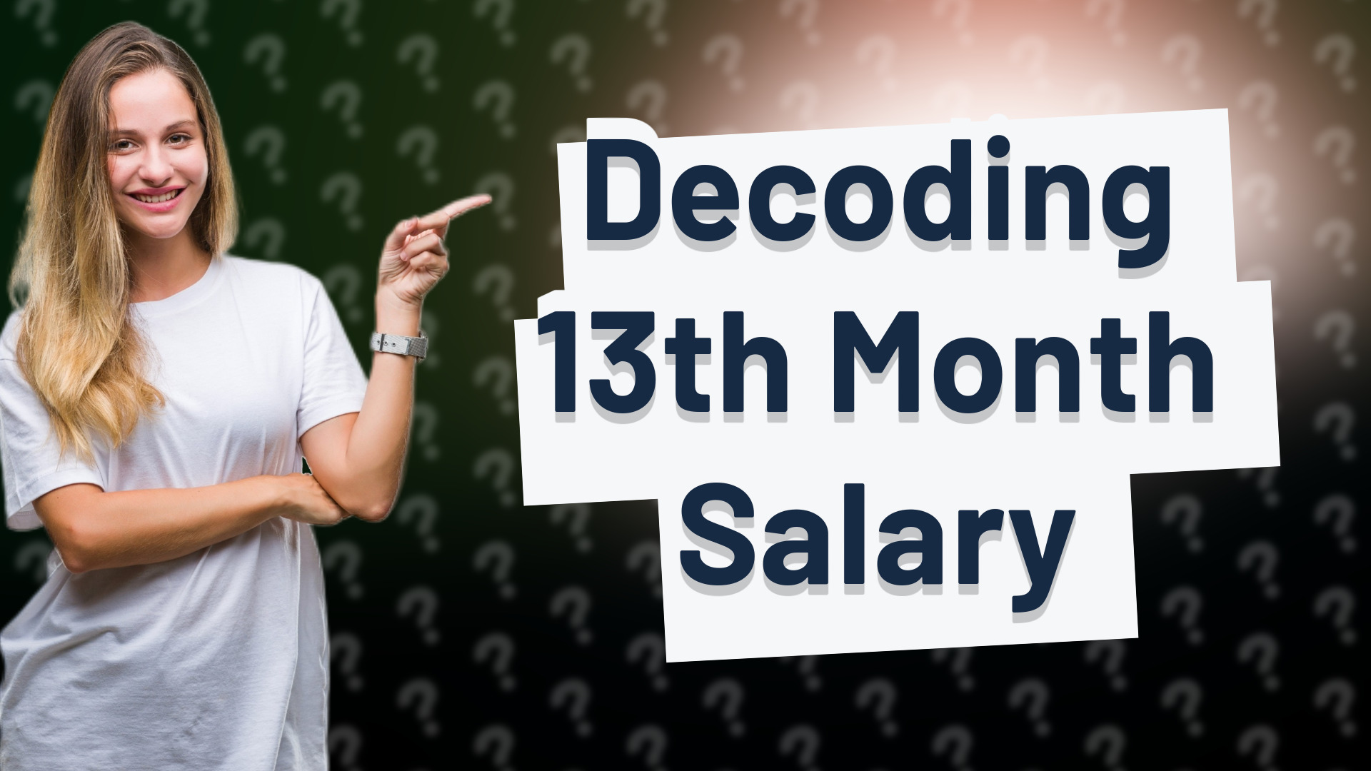 Decoding 13th Month Salary
