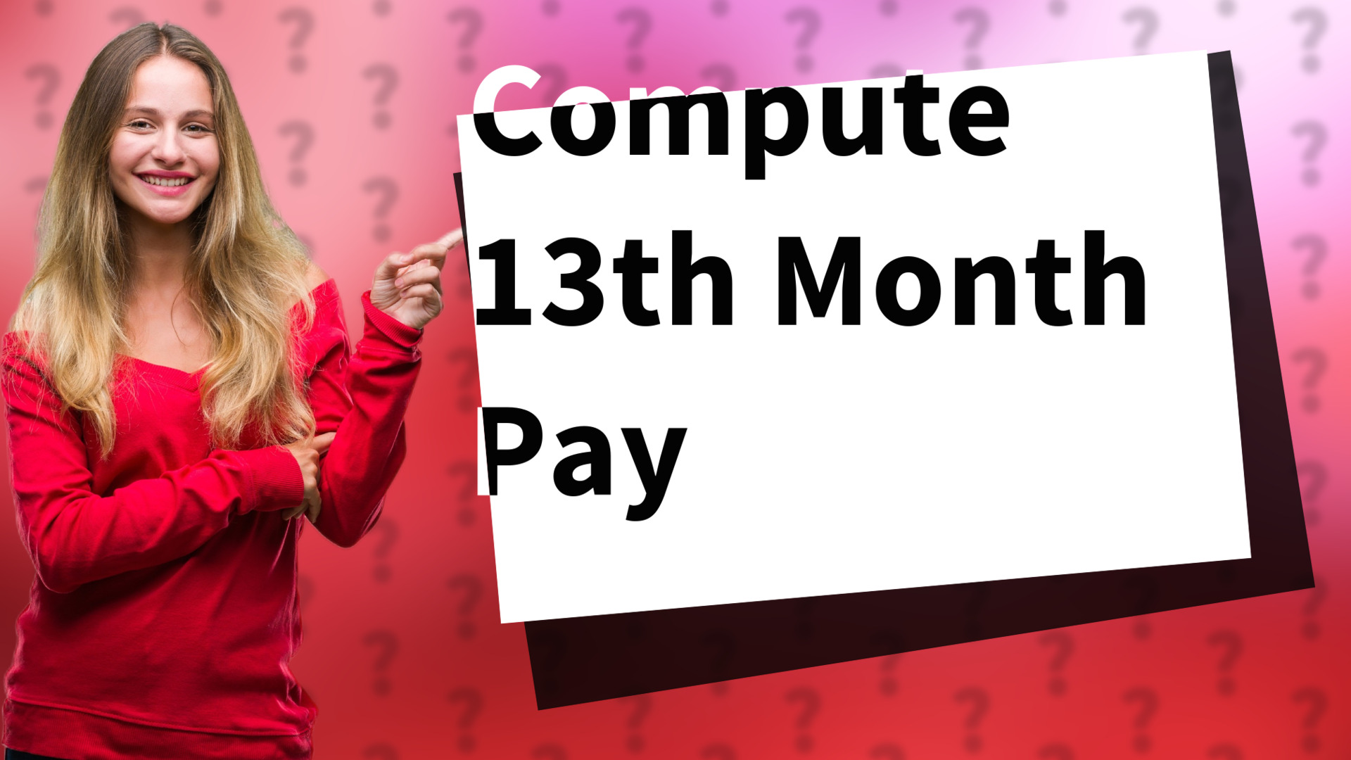 Compute 13th Month Pay