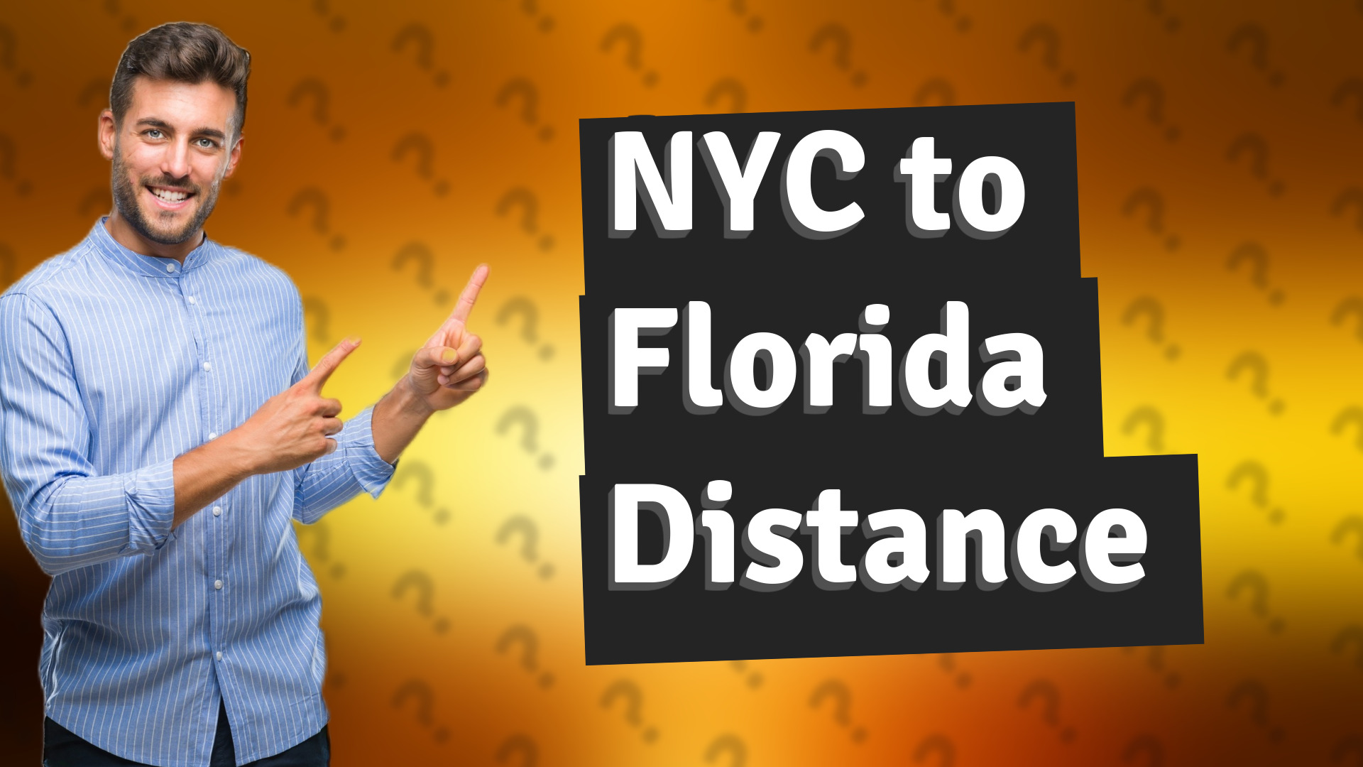 NYC to Florida Distance