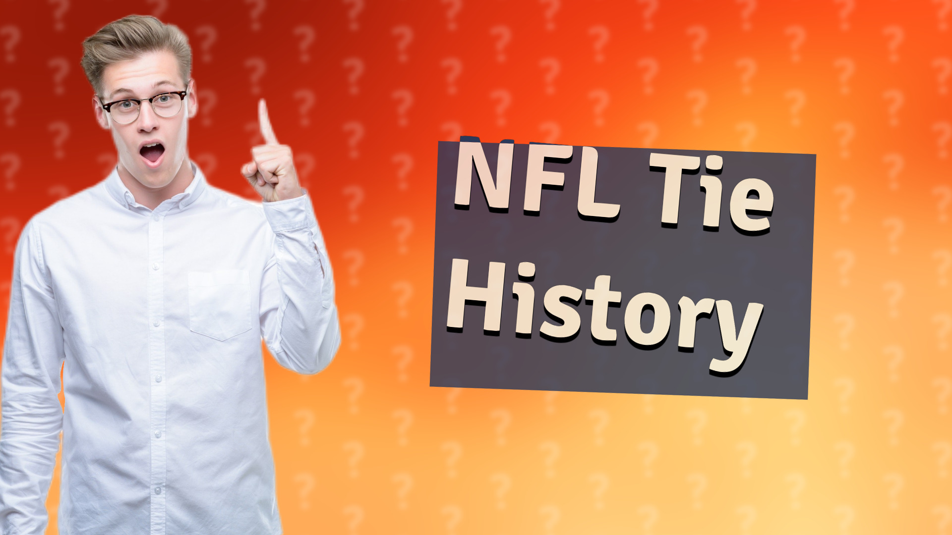 NFL Tie History