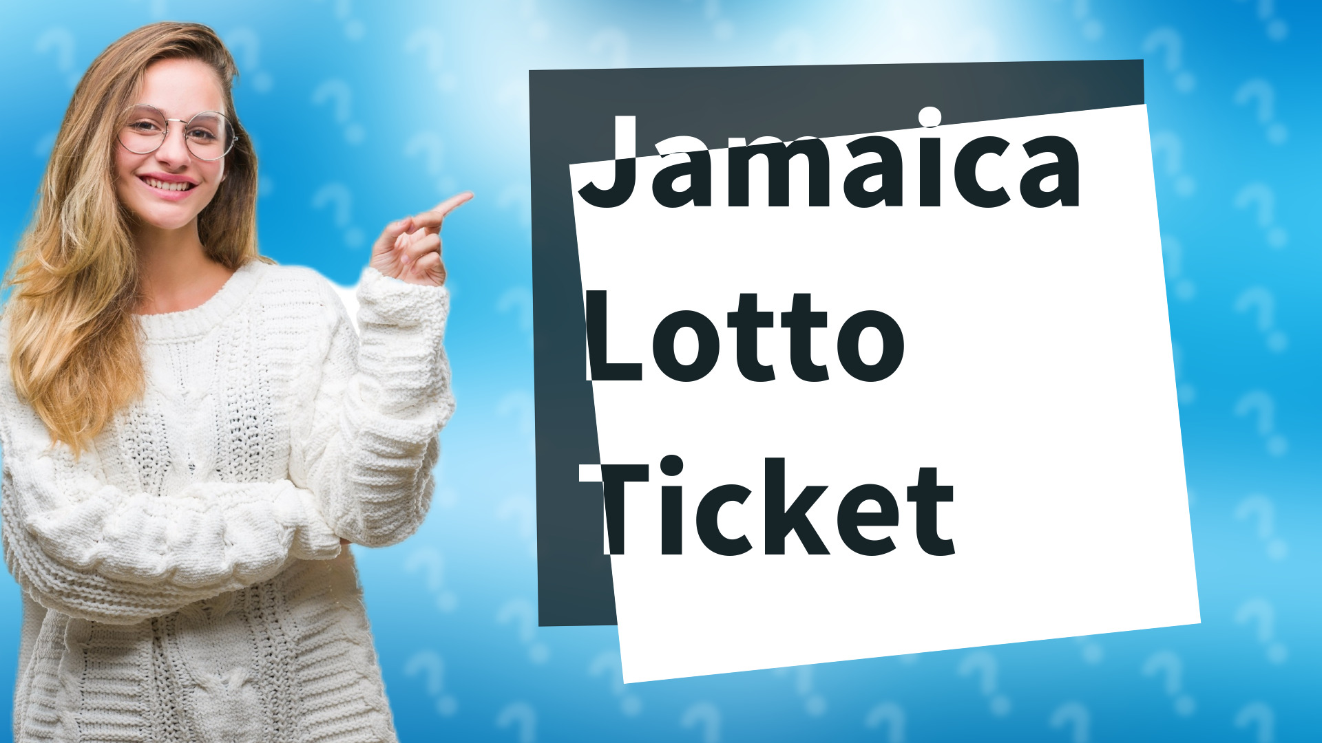 Jamaica Lotto Ticket