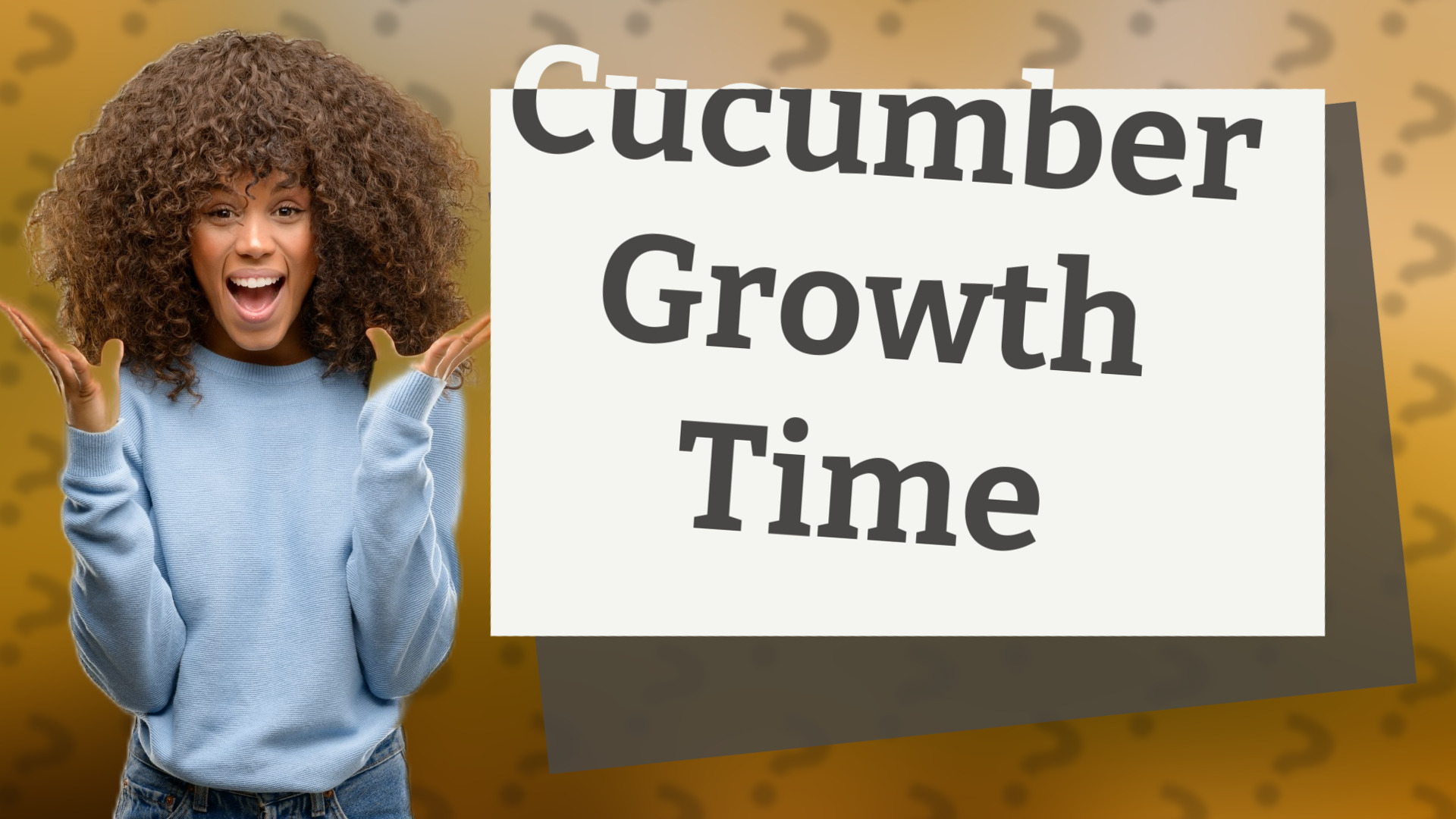 Cucumber Growth Time