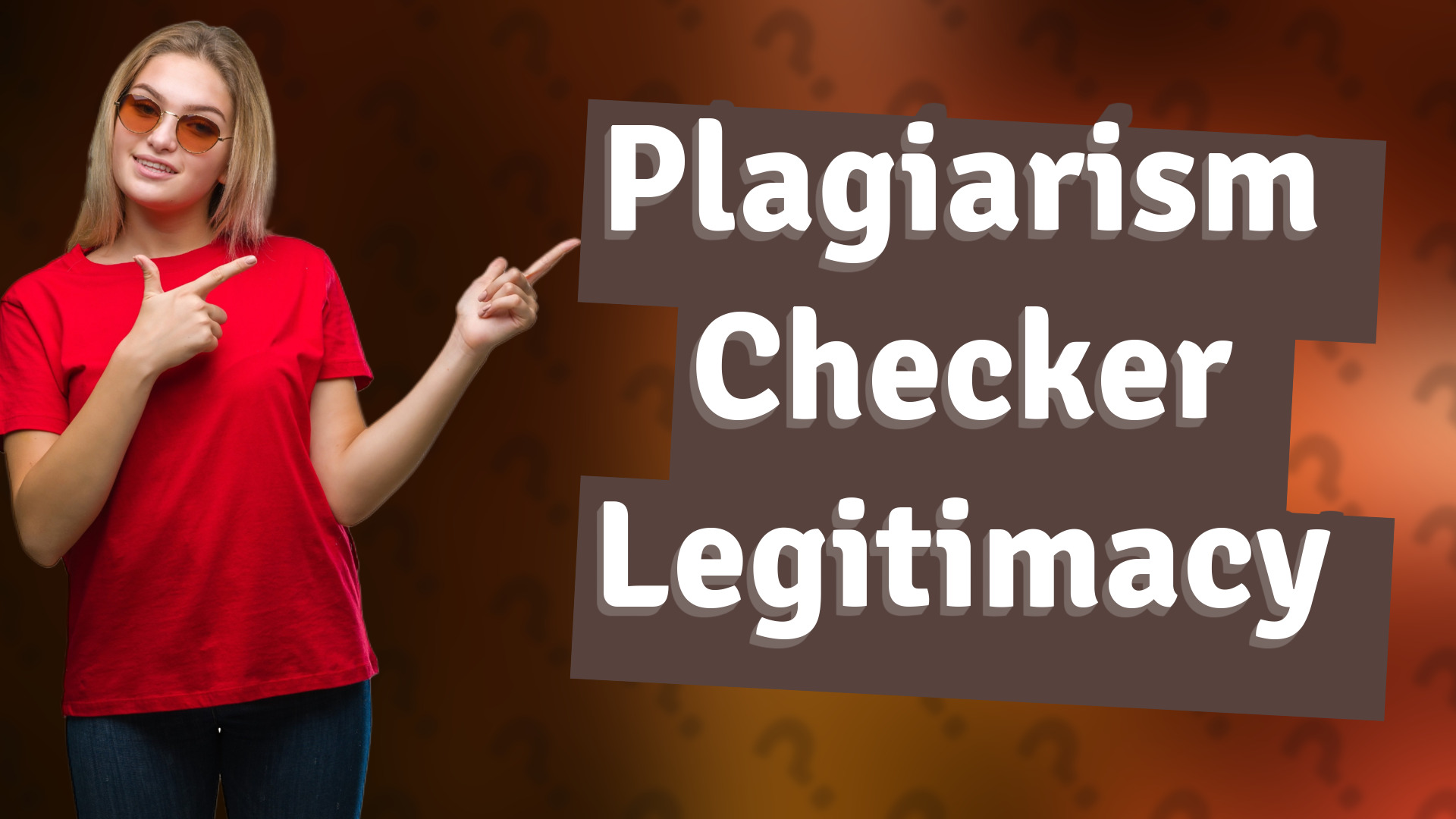 Plagiarism Checker Legitimacy