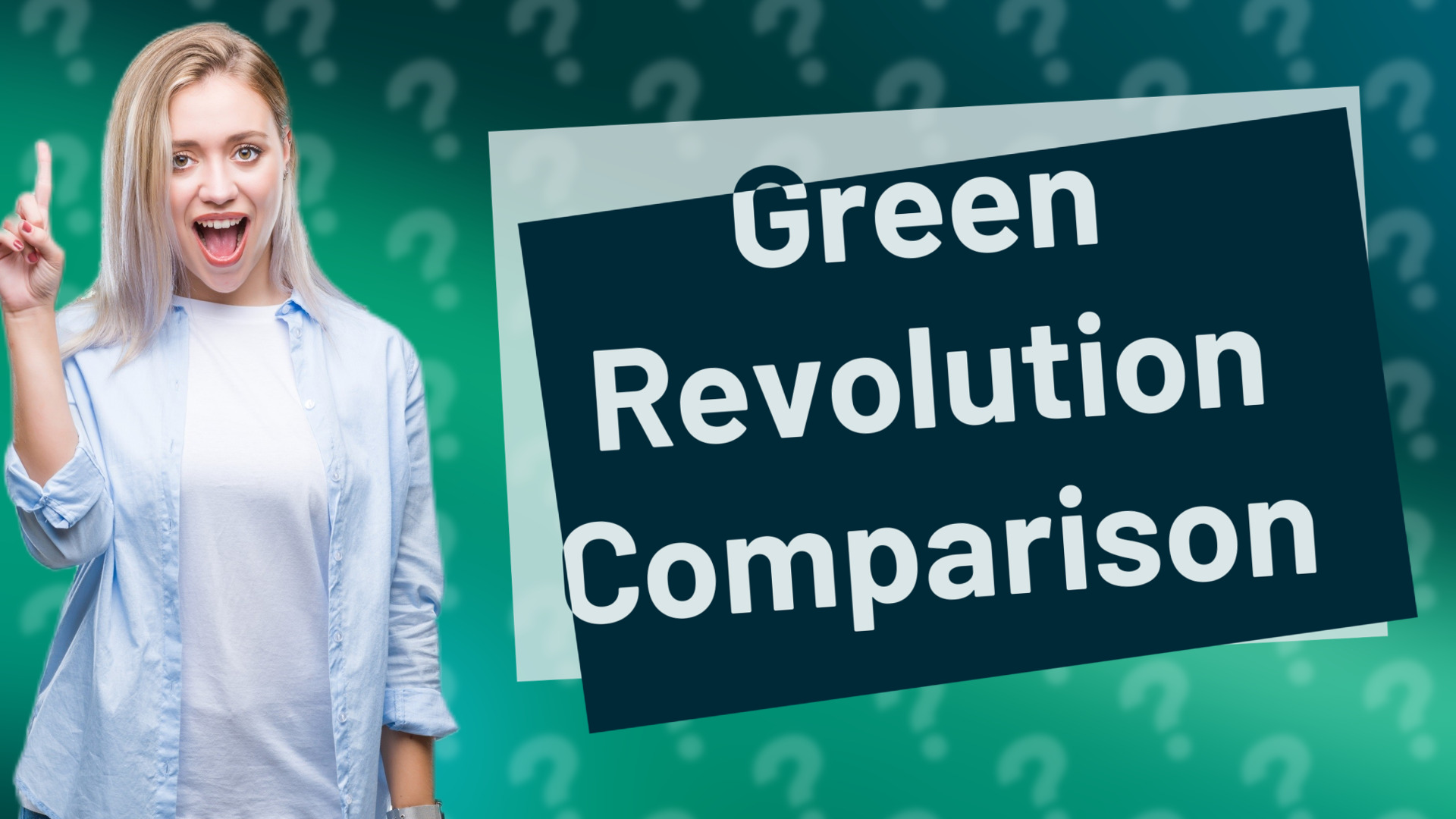 Green Revolution Comparison