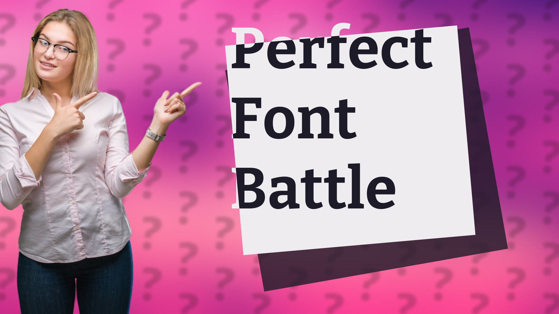Perfect Font Battle