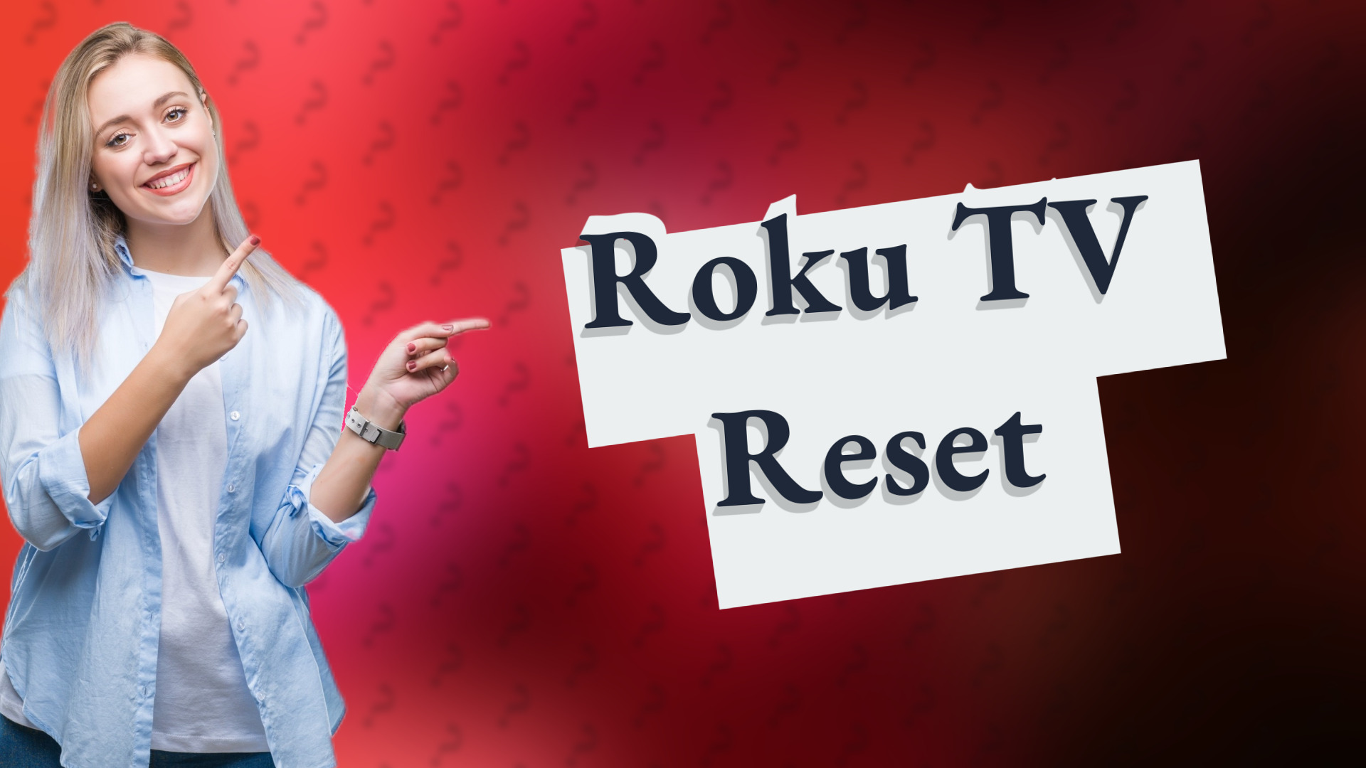 Roku TV Reset