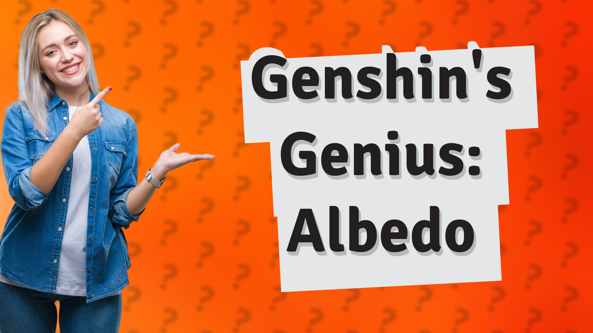 Genshin's Genius: Albedo