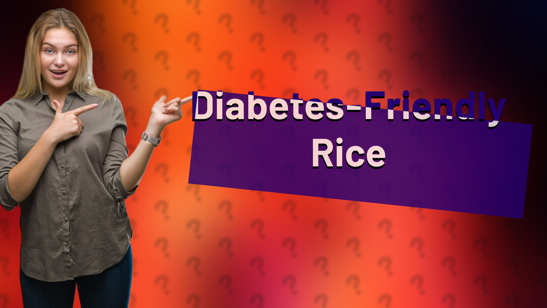 Diabetes-Friendly Rice