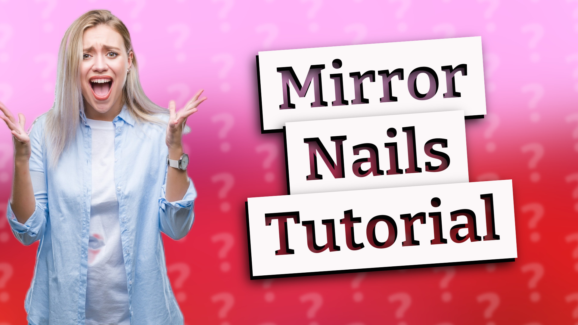 Mirror Nails Tutorial