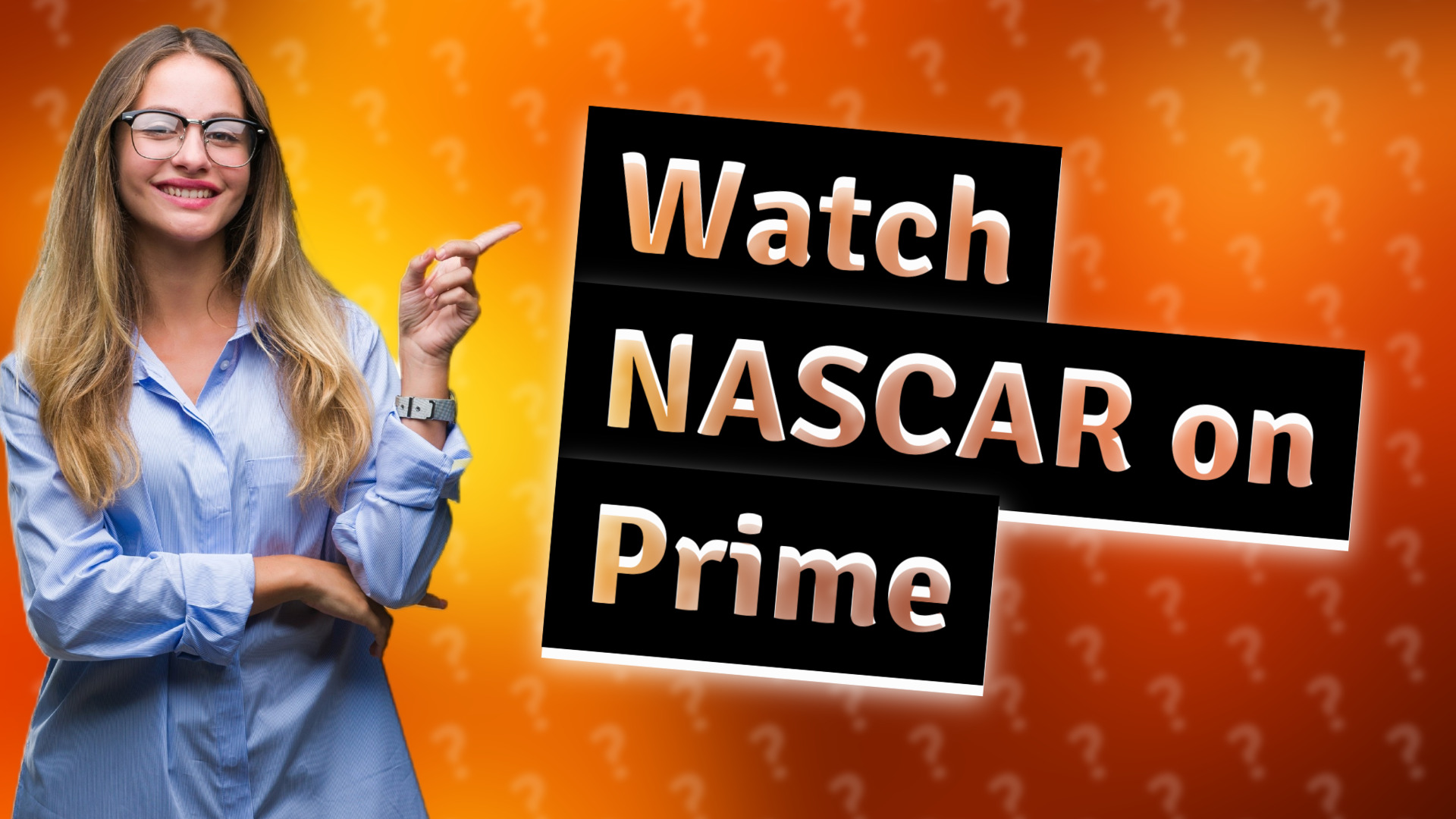 Watch NASCAR on Prime