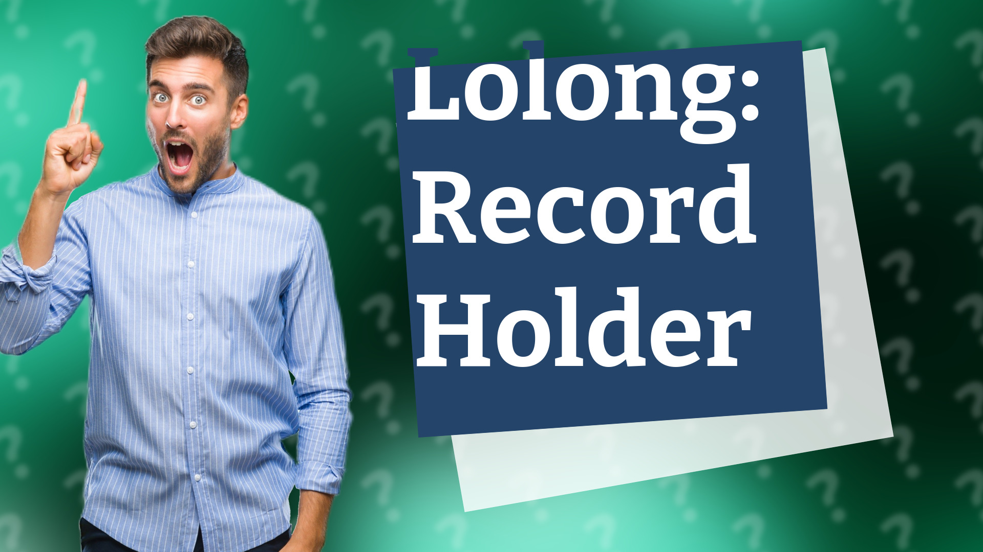 Lolong: Record Holder
