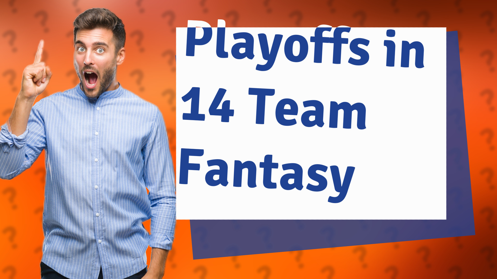 Playoffs in 14 Team Fantasy