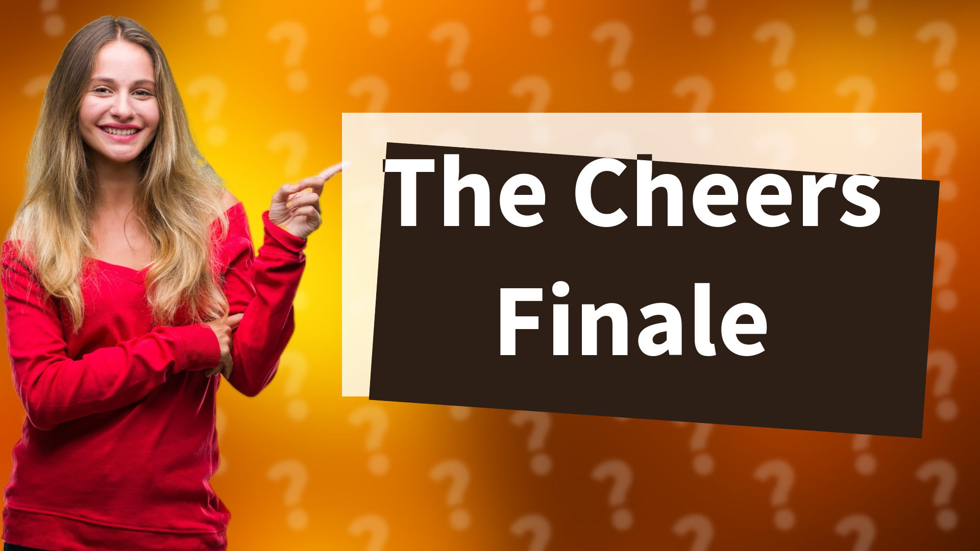 The Cheers Finale
