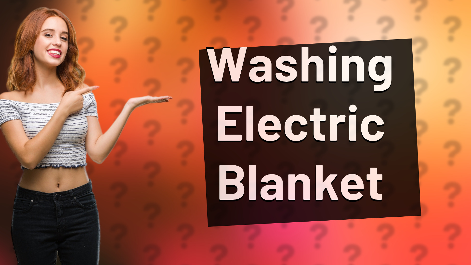Washing Electric Blanket