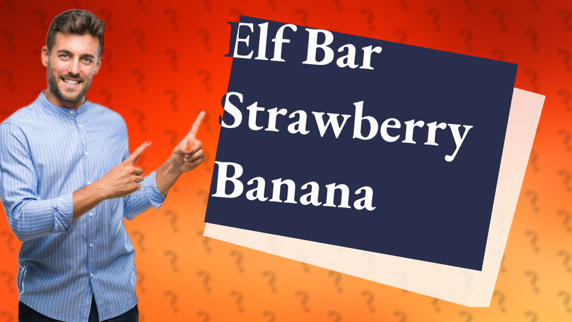 Elf Bar Strawberry Banana
