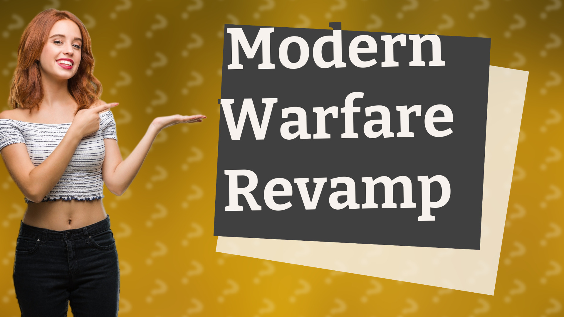 Modern Warfare Revamp
