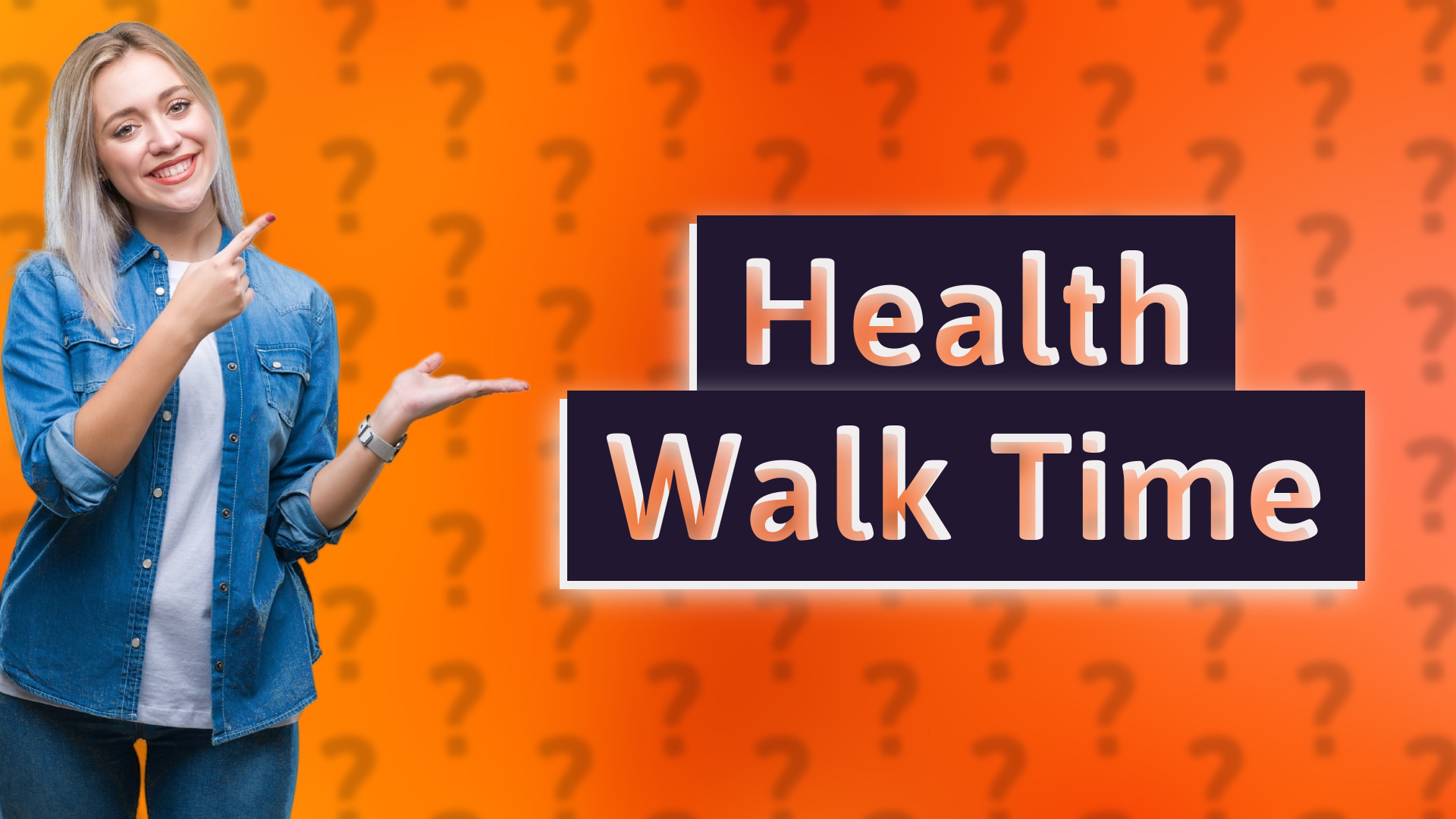 Health Walk Time