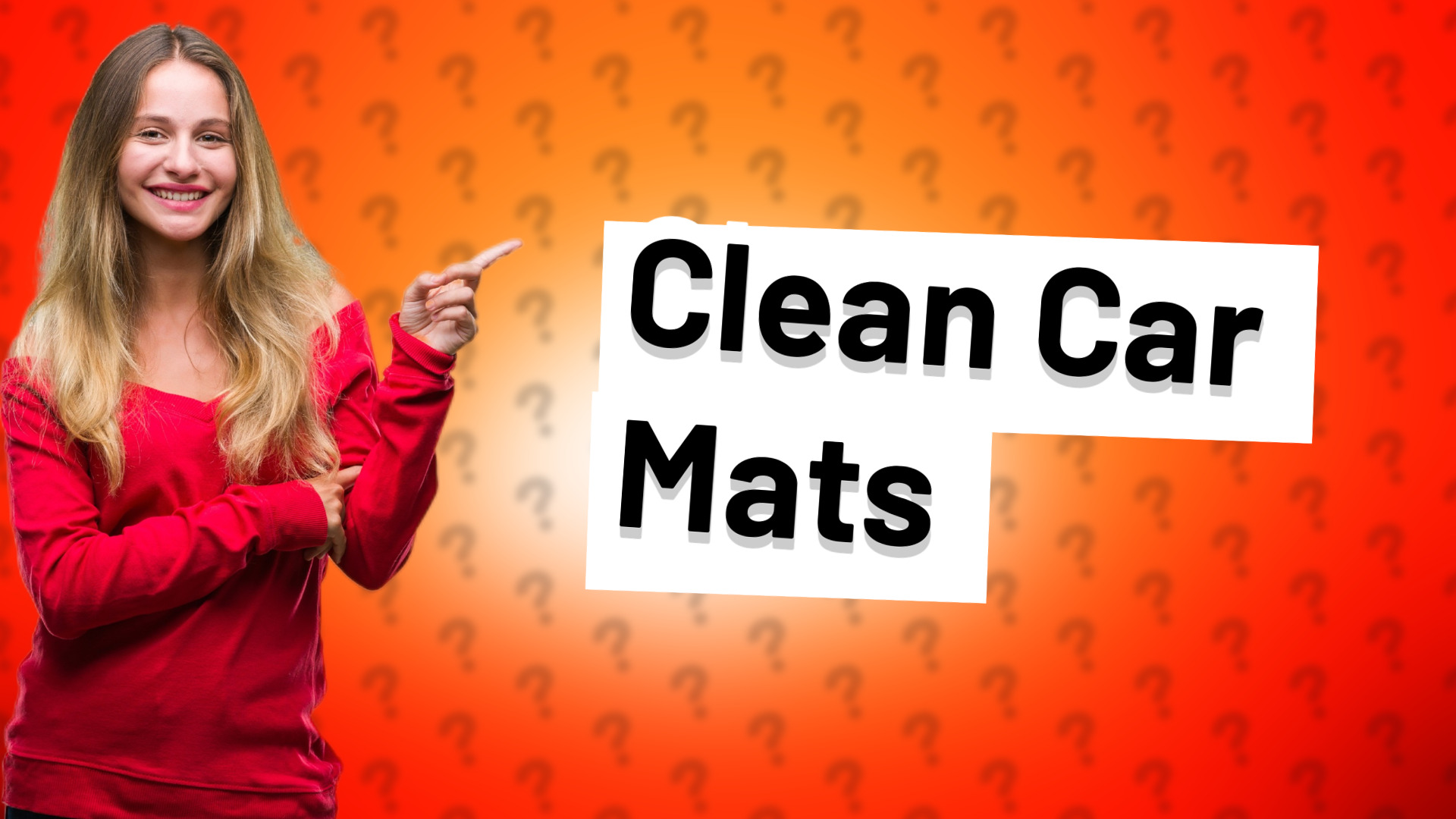 Clean Car Mats