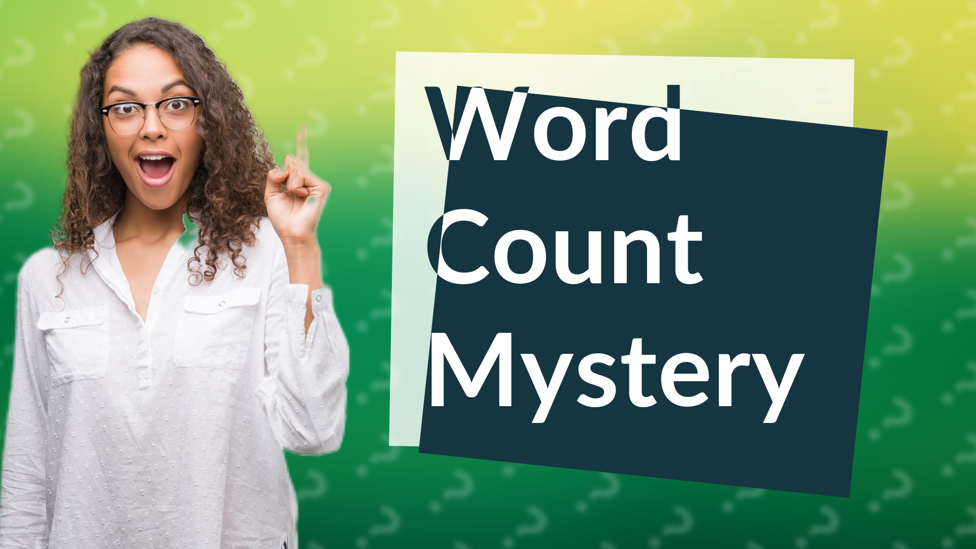 Word Count Mystery
