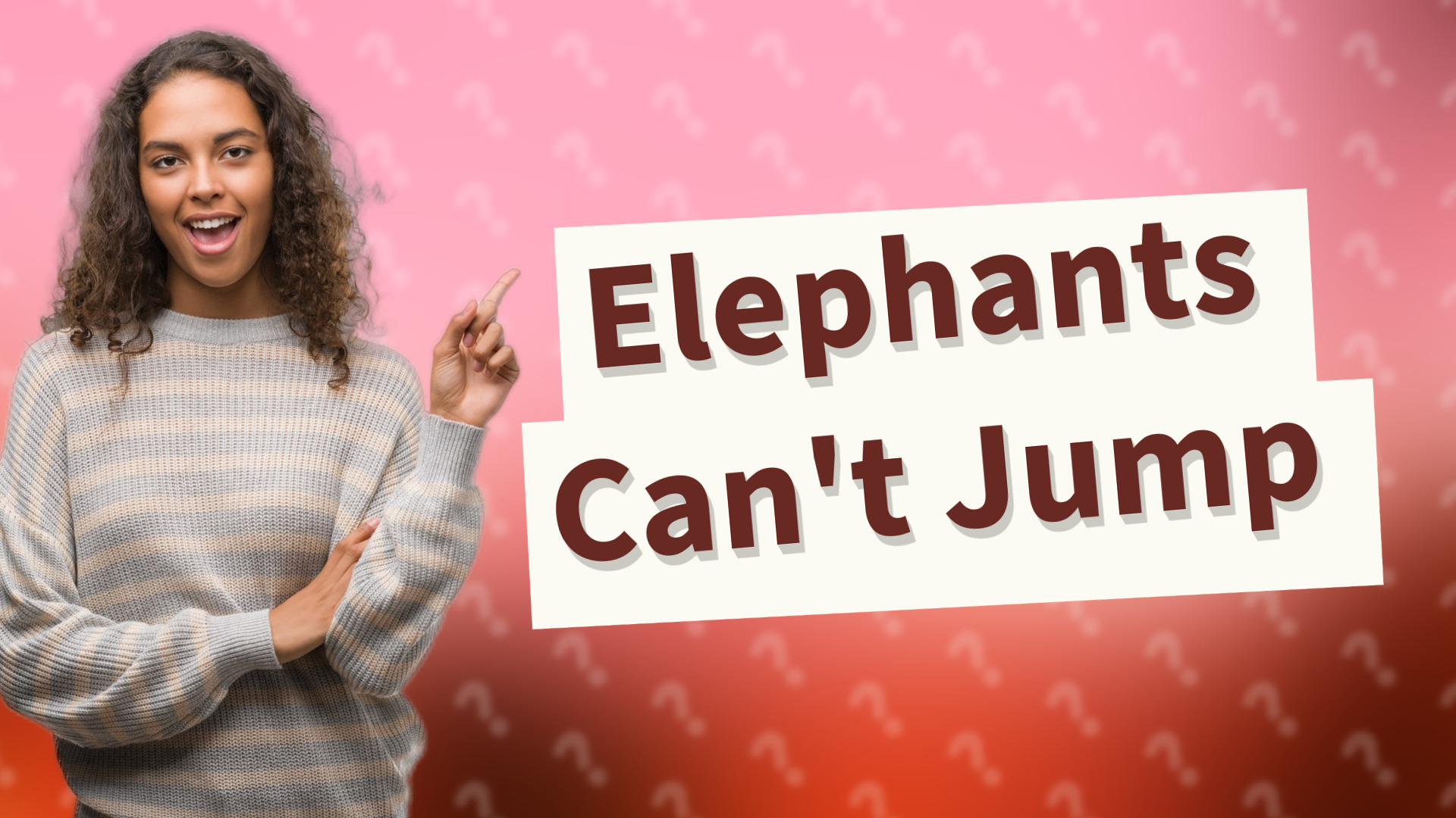 Elephants Can't Jump