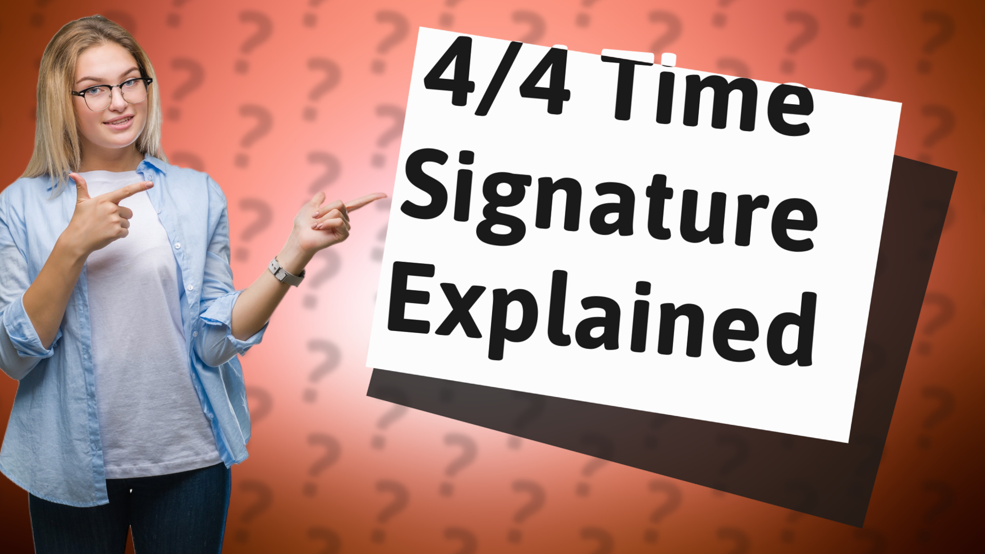4/4 Time Signature Explained