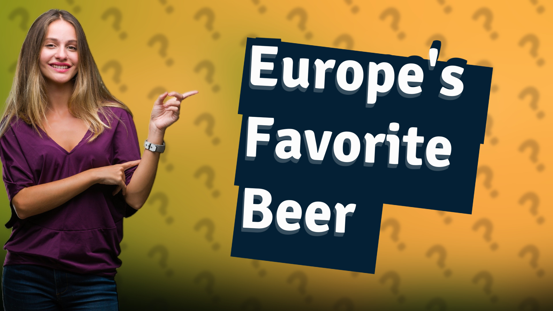 Europe's Favorite Beer