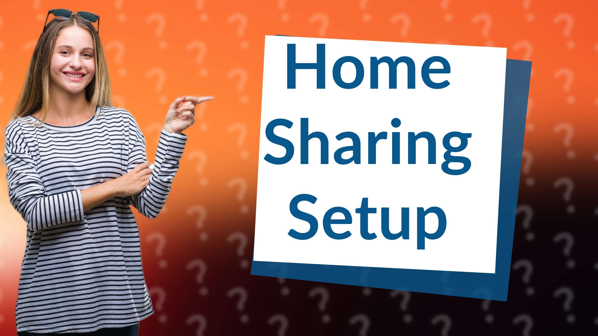 Home Sharing Setup
