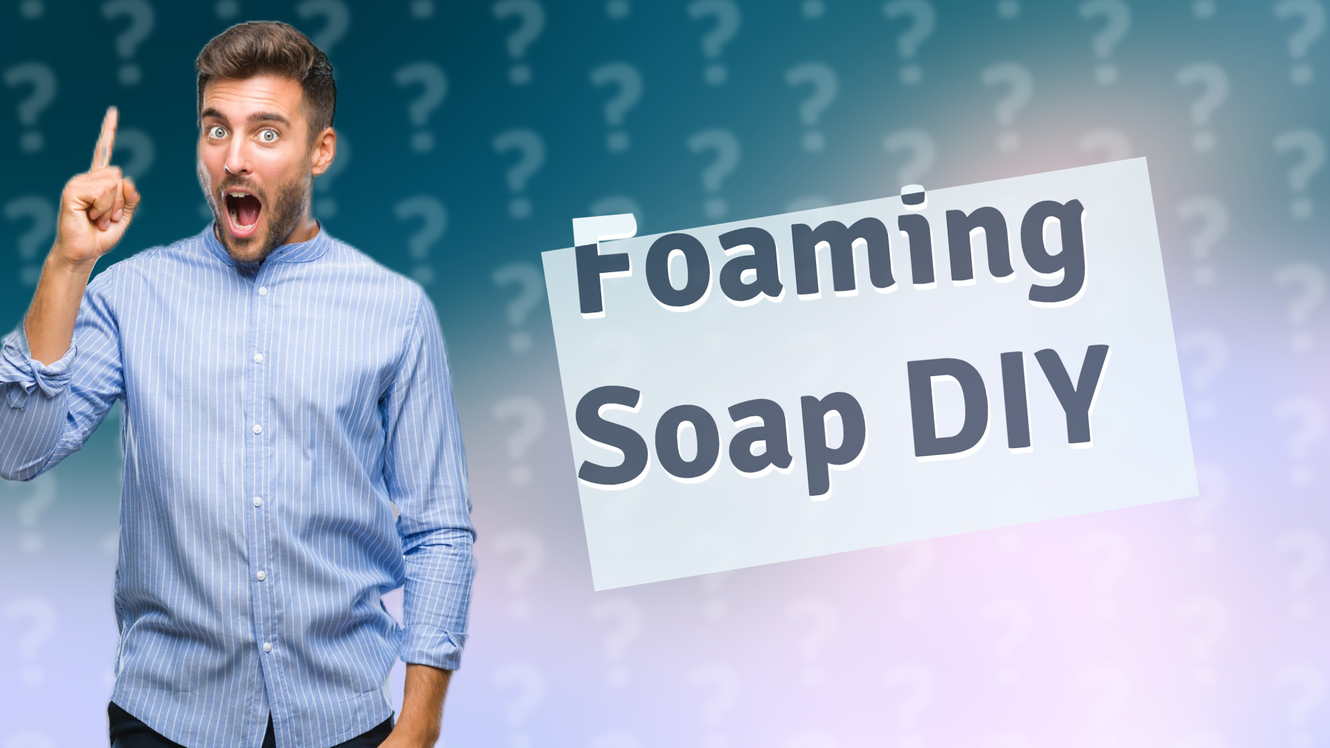 Foaming Soap DIY