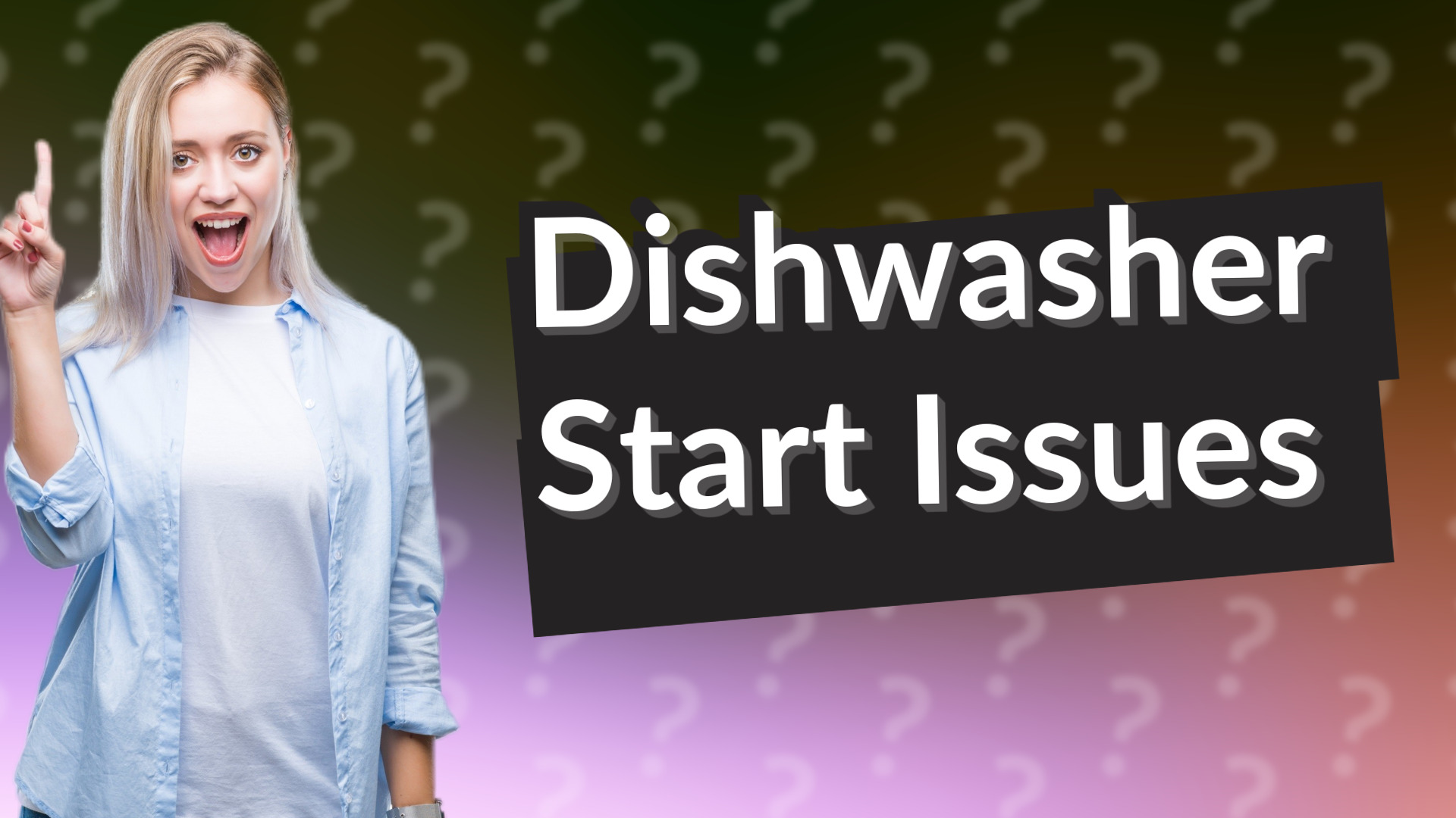 Dishwasher Start Issues