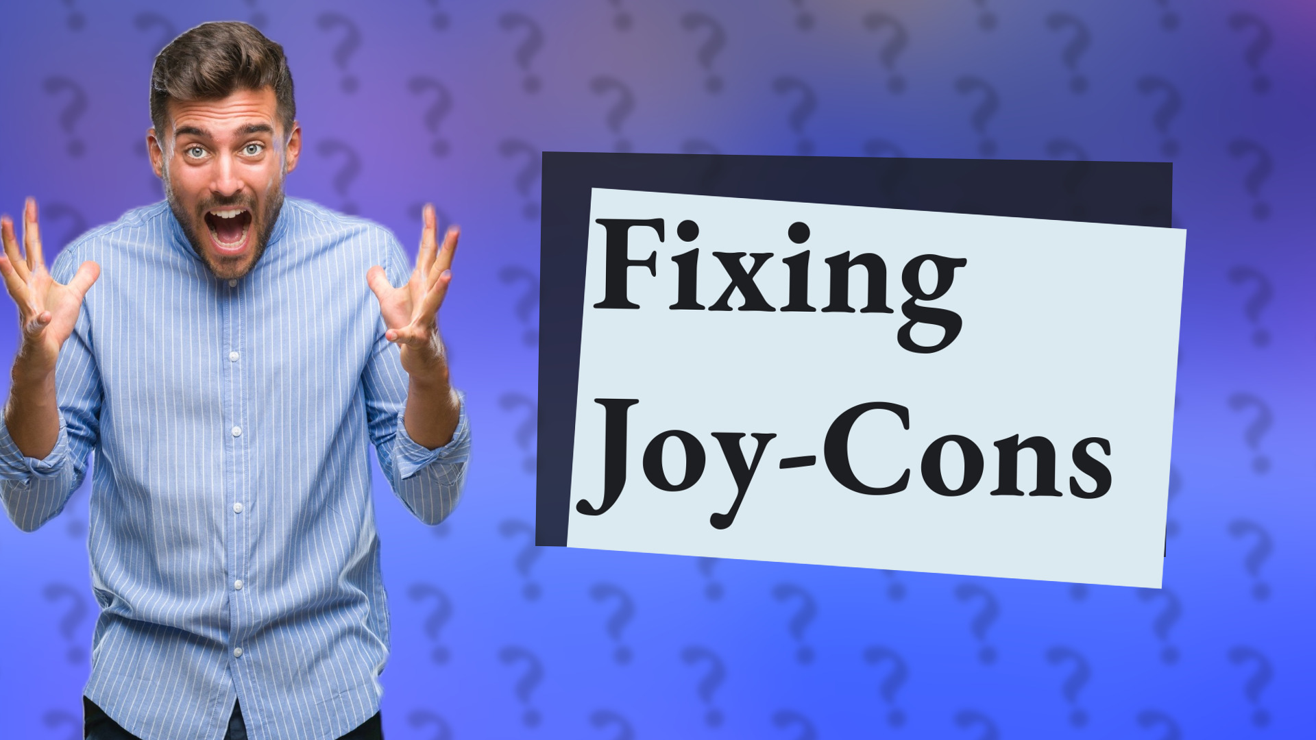 Fixing Joy-Cons