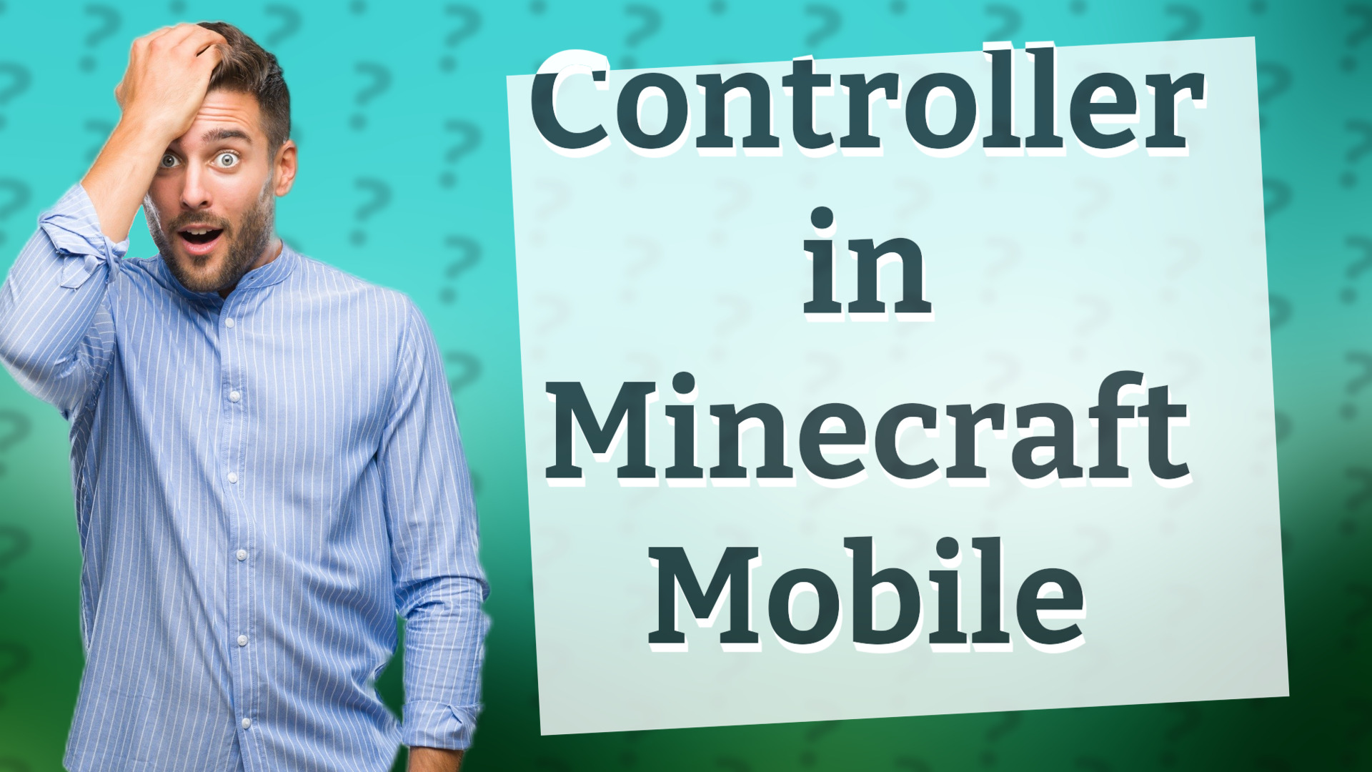 Controller in Minecraft Mobile