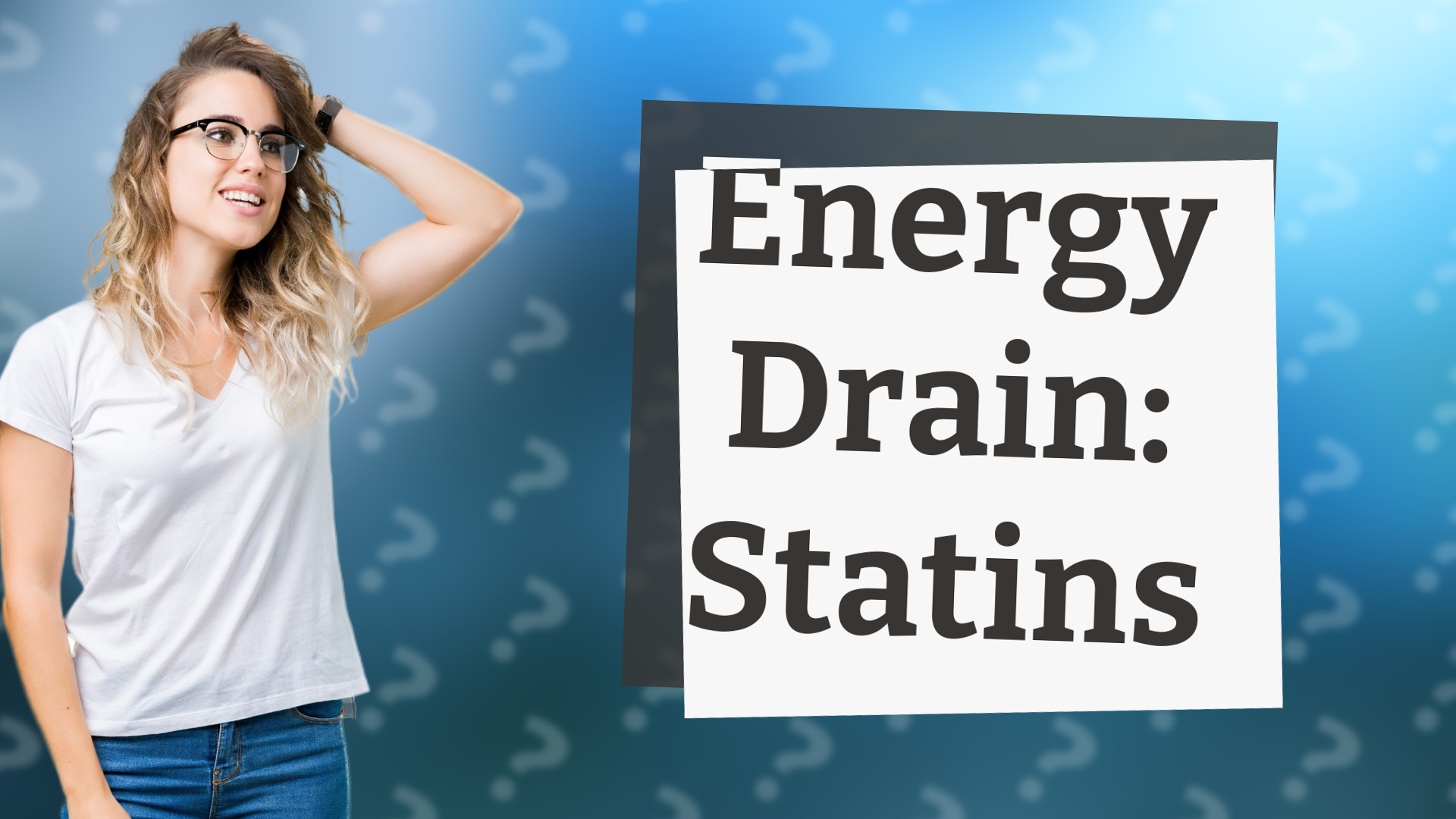Energy Drain: Statins