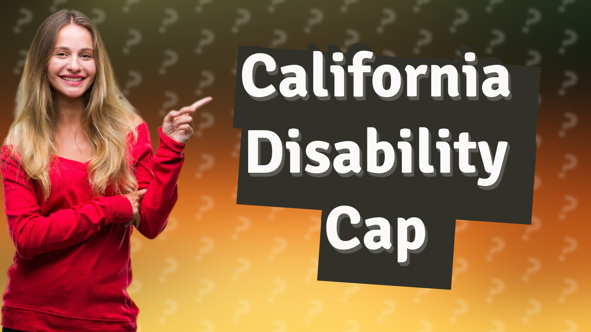 California Disability Cap