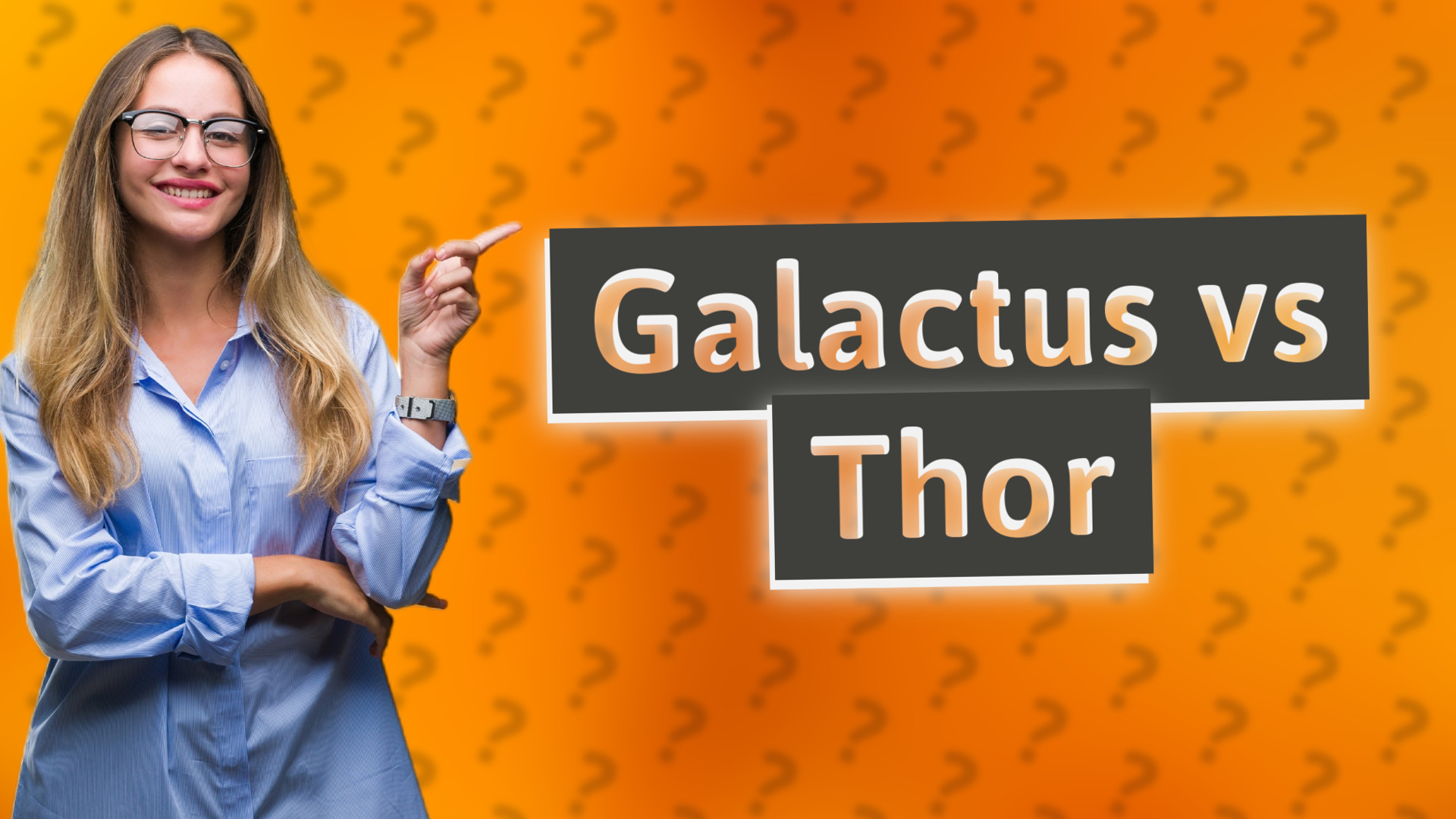 Galactus vs Thor